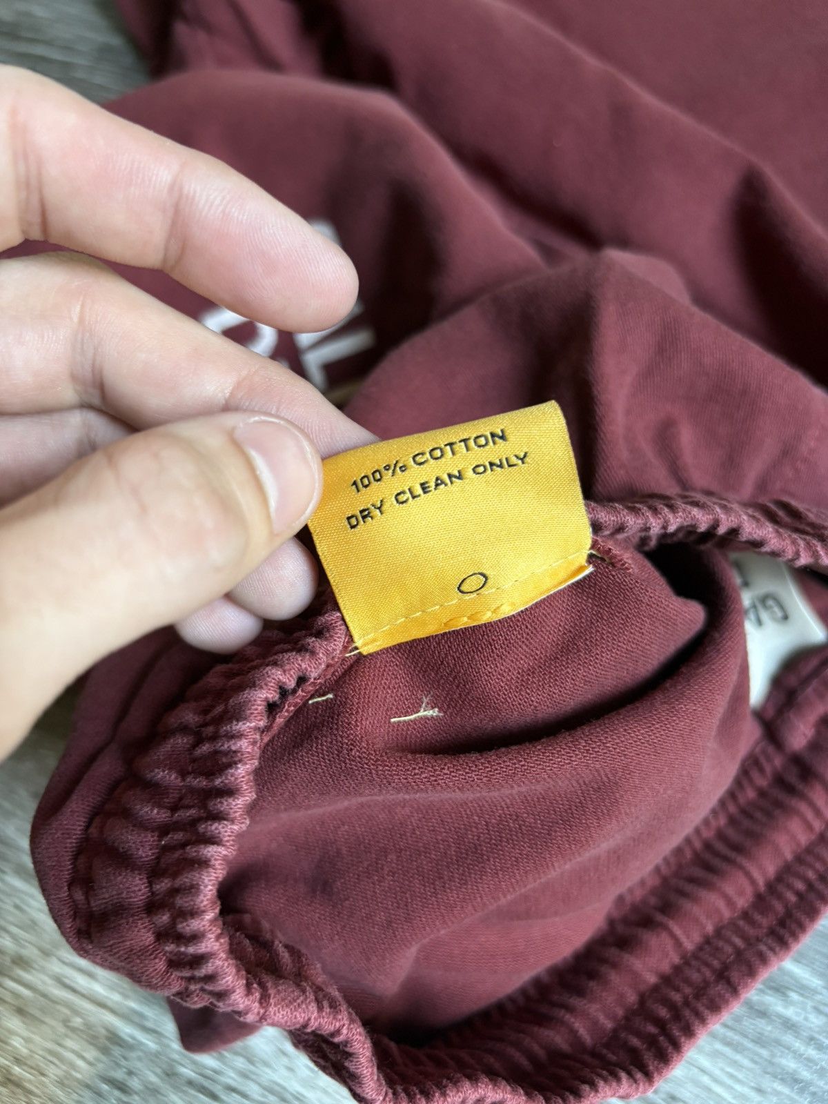 Gallery Dept. Gallery Dept. Maroon Zuma Shorts Size US 33 - 13 Thumbnail