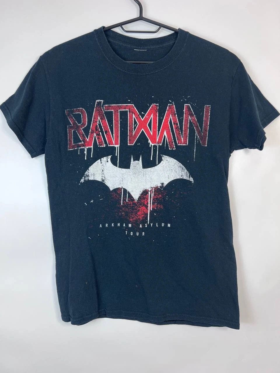 Other Vintage BATMAN Arkham Asylum Rock Band Black Shirt M Size US M / EU 48-50 / 2 - 1 Thumbnail