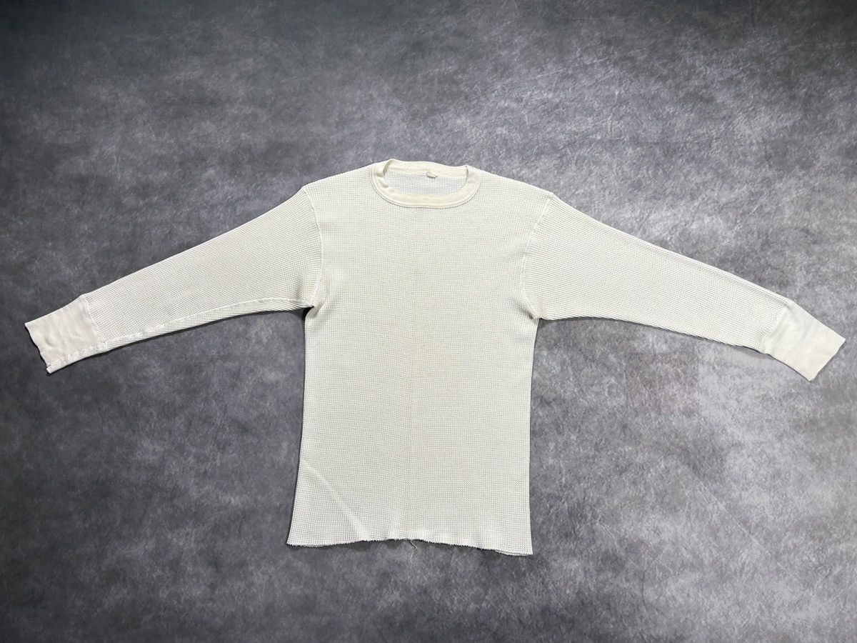 Vintage 1970s Thermal True Vintage Fruit of the Loom Blank Waffle Size US S / EU 44-46 / 1 - 13 Thumbnail