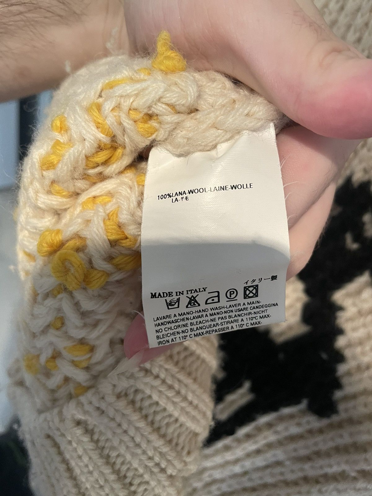 Dsquared2 Dsquared2 AW05 Jesus Loves Me Knit Wool Turtleneck sweater Size L / US 10 / IT 46 - 8 Thumbnail