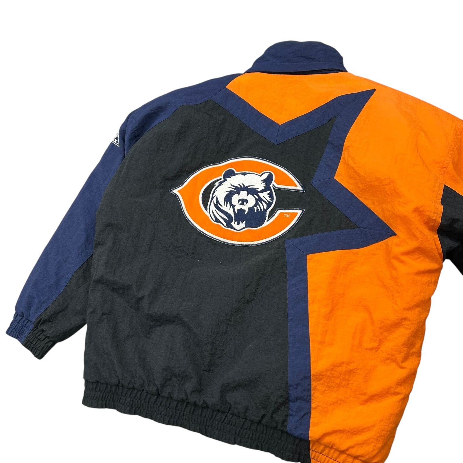 NFL VTG 90s NFL CHICAGO BEARS APEX ONE STAR LOGO PUFFER JACKET Size US L / EU 52-54 / 3 - 3 Thumbnail