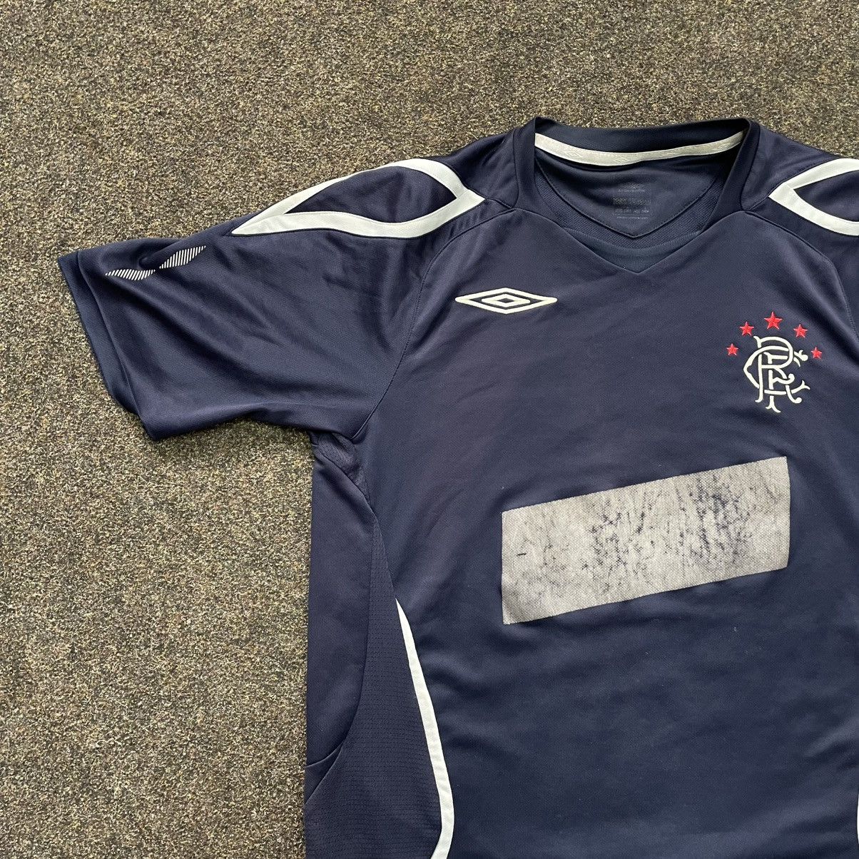 Vintage Vintage Umbro Rangers FC Football Jersey Streetwear Baggy M Size US M / EU 48-50 / 2 - 2 Thumbnail