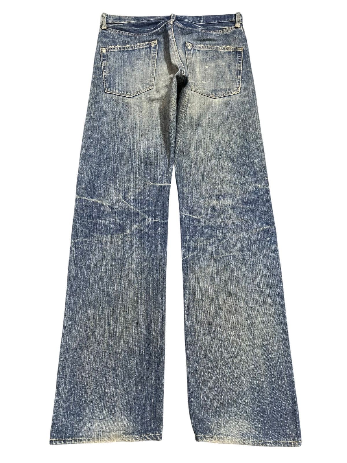 semanticdesign Vintage Japanese Brand Blue Faded Wash Distress Style Jeans Size US 30 / EU 46 - 2 Thumbnail