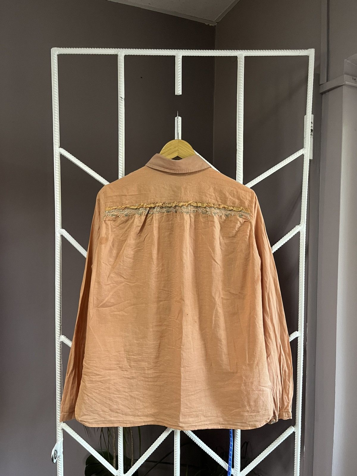 Roberto Cavalli Vintage 90s Runway Roberto Cavalli Class Button Up Shirt Size XL / US 12-14 / IT 48-50 - 4 Thumbnail