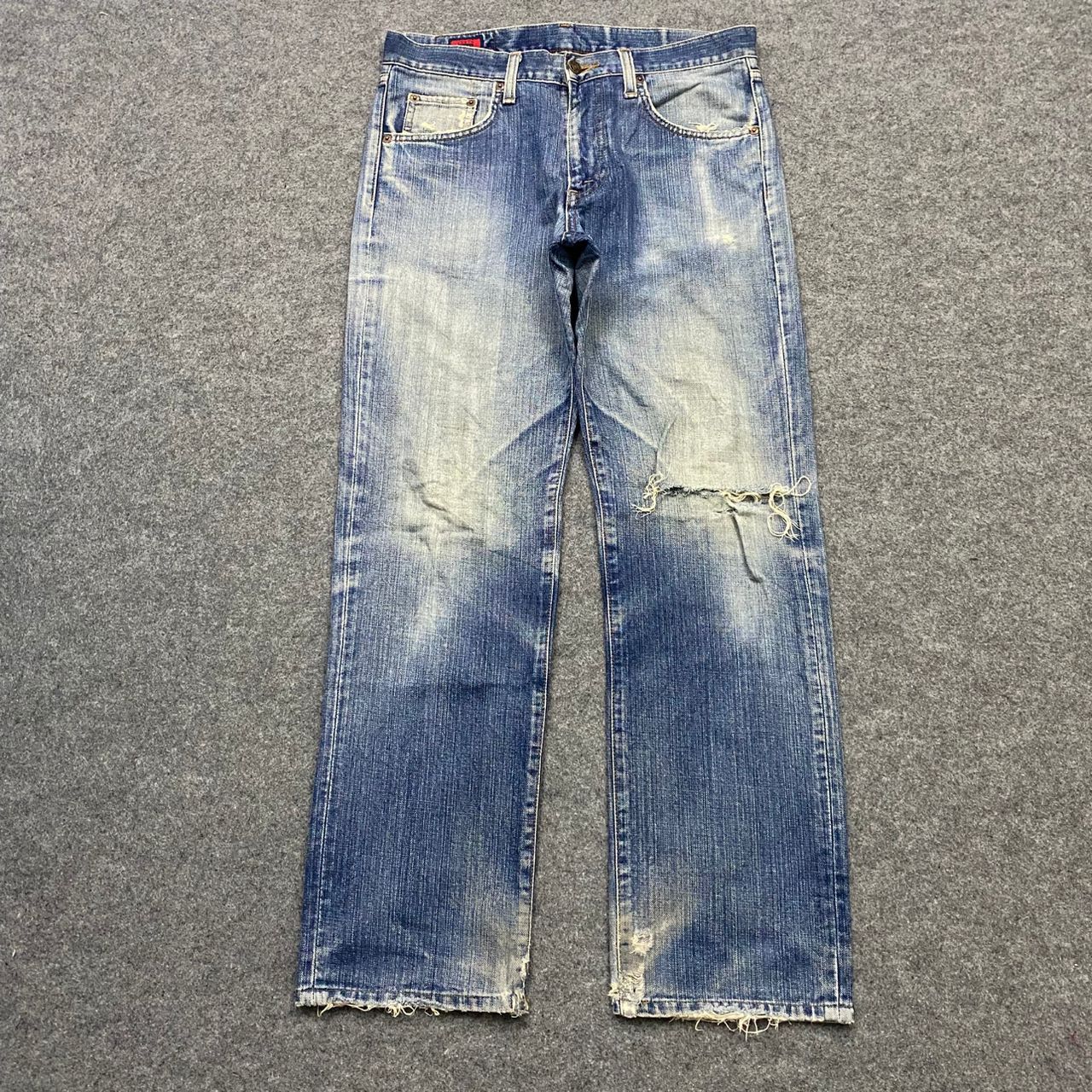 Edwin 💥Best Offer💥Vintage Edwin 503 Distressed Denim Size US 34 / EU 50 - 1 Thumbnail