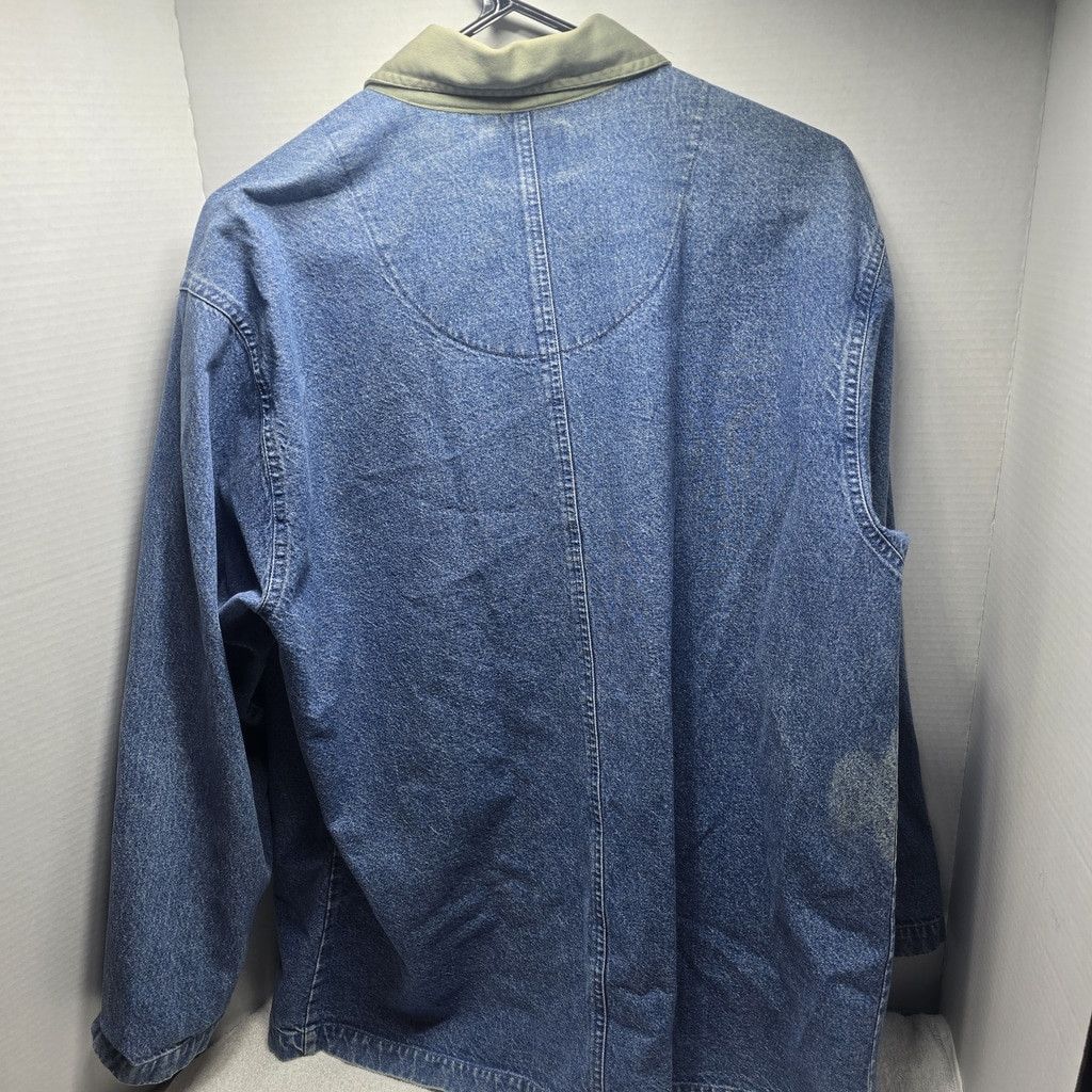 The Unbranded Brand Women's Christopher Banks 2000s Denim Button Up Lg Distresse Size L / US 10 / IT 46 - 8 Thumbnail