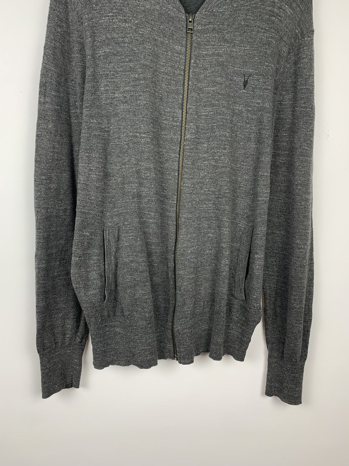 Allsaints Luxury Allsaints Rosso Zip Through Bomber Jacket Size US M / EU 48-50 / 2 - 3 Thumbnail