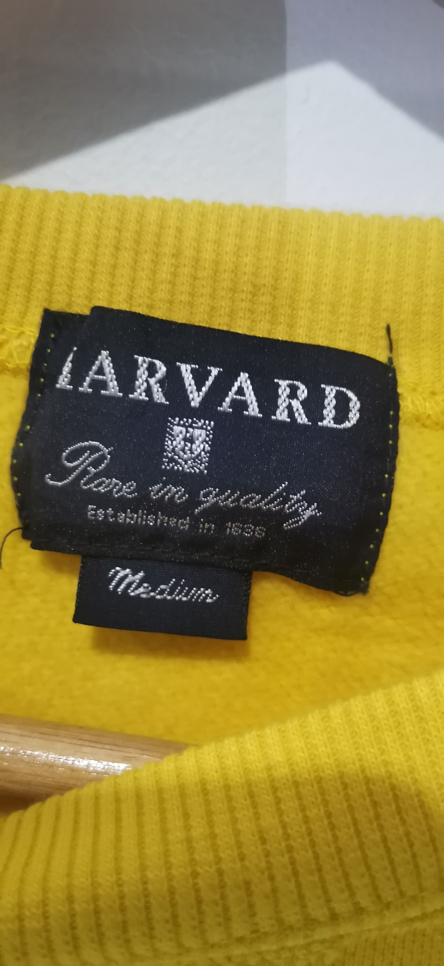 Vintage Vintage 90’s Harvard University Crewneck Sweatshirt Boston M Size US M / EU 48-50 / 2 - 3 Thumbnail