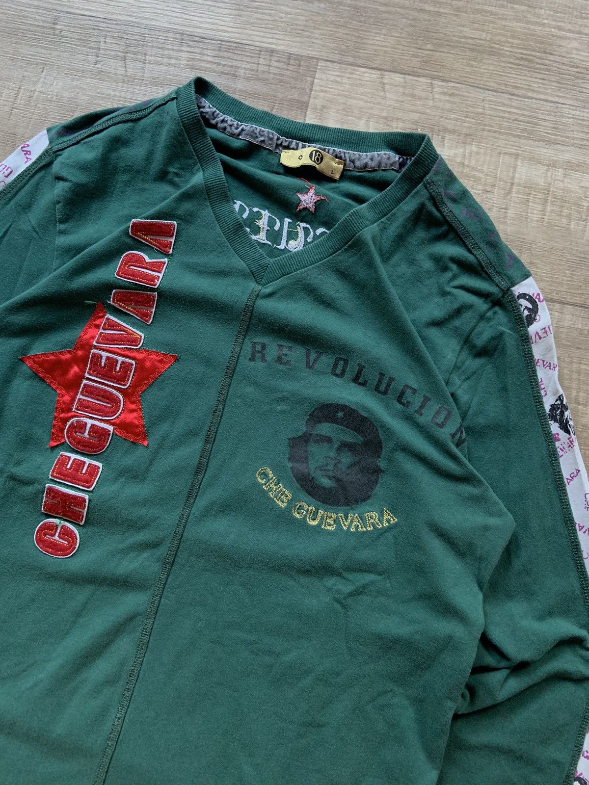 Vintage vintage che guevara revolution y2k patches longsleeve Size US L / EU 52-54 / 3 - 2 Thumbnail