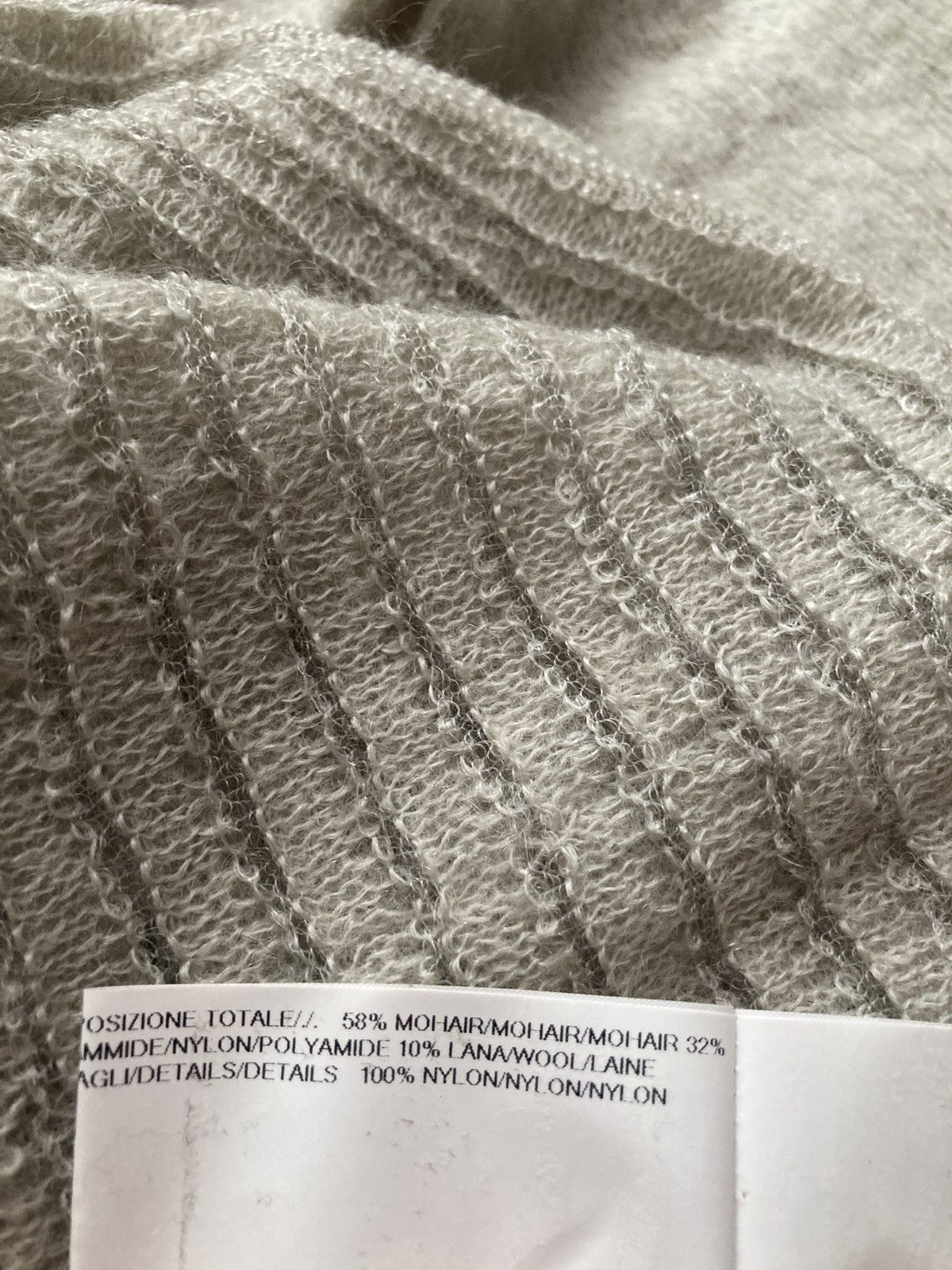 Rick Owens F/W 16 “MASTODON” Ribbed Mohair Sweater Rick Owens Size US L / EU 52-54 / 3 - 24 Thumbnail