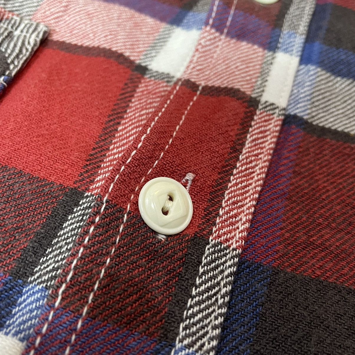 Cushman × Japanese Brand × Vintage Cushman flannel shirt Size US S / EU 44-46 / 1 - 3 Thumbnail