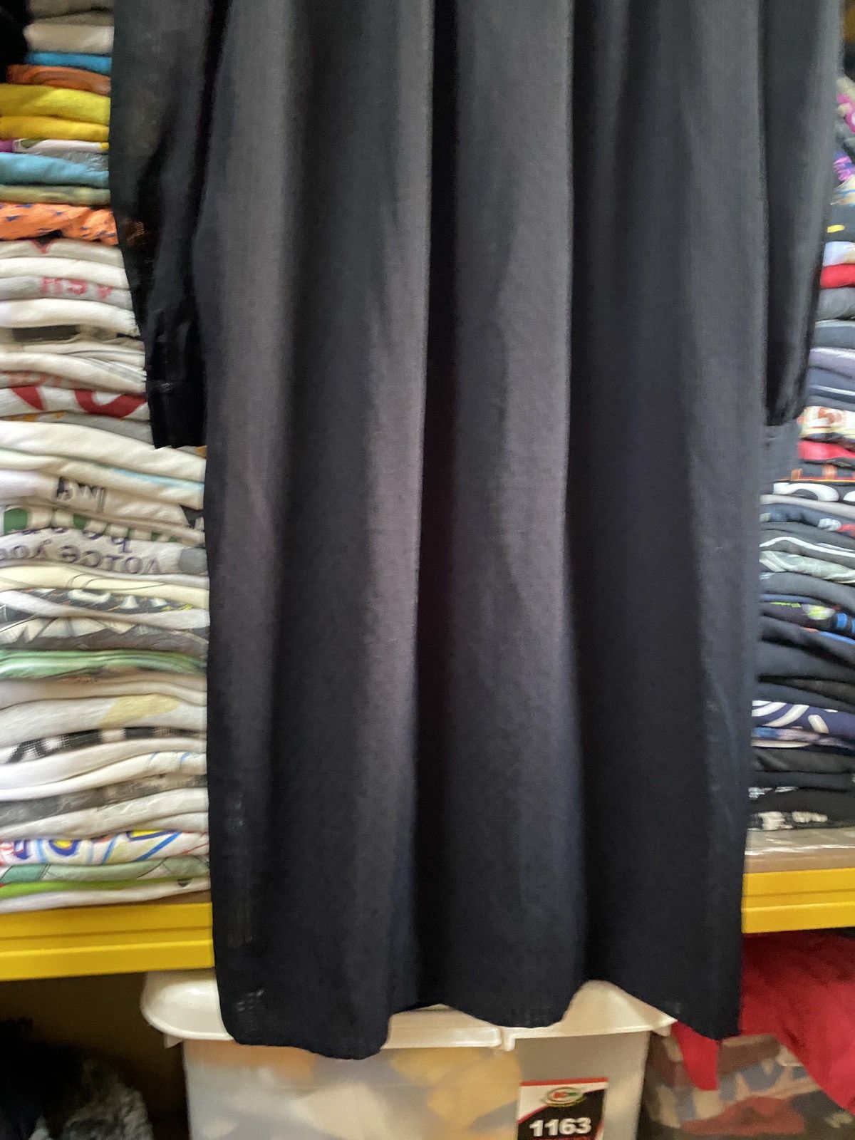 Designer × Givenchy Formal Givenchy luxury Black Wool Dress With Lace Size L / US 10 / IT 46 - 11 Thumbnail