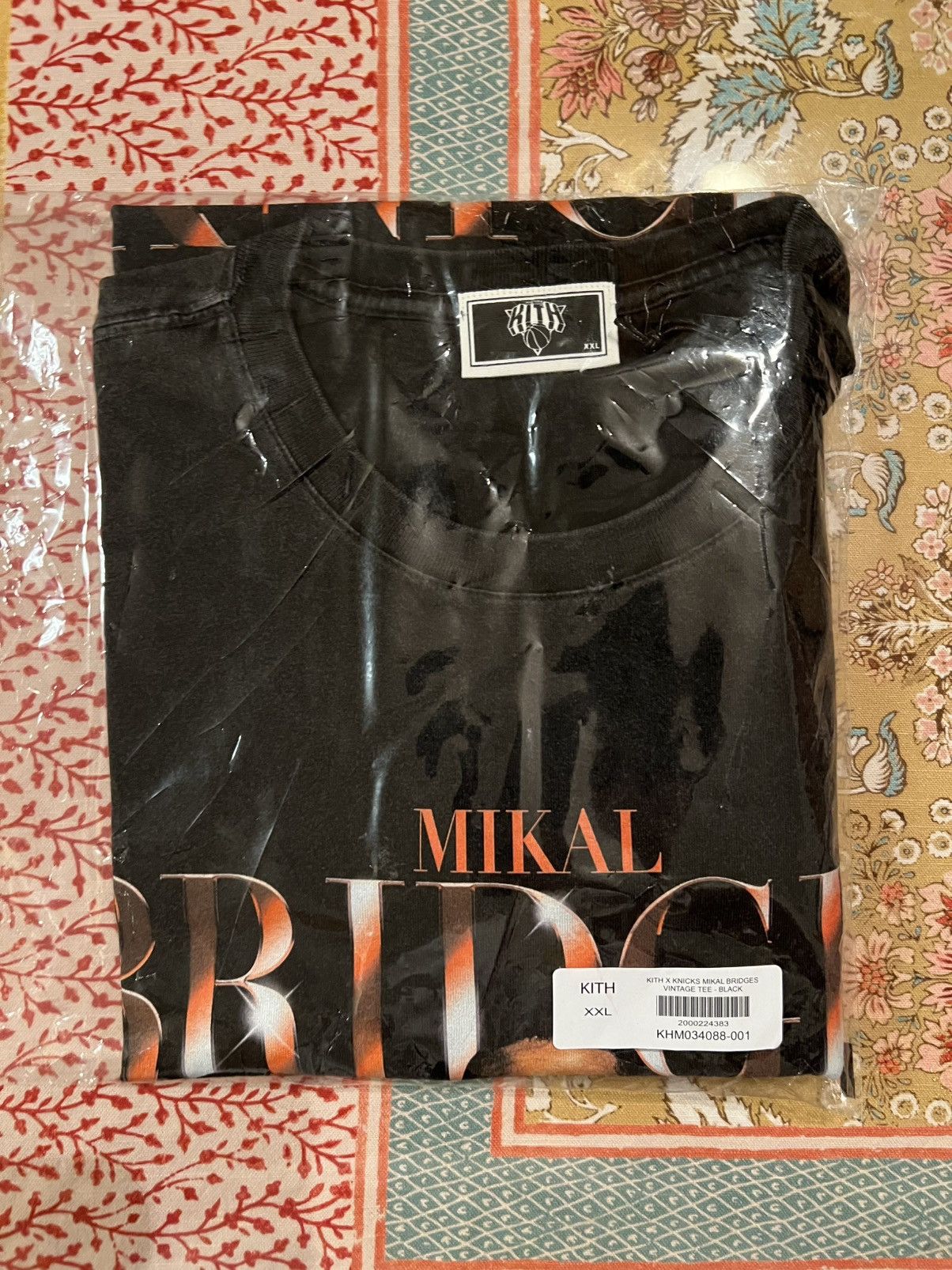 Kith Kith New York Knicks Mikal Bridges Legend Vintage XXL Tee Size US XXL / EU 58 / 5 - 6 Thumbnail