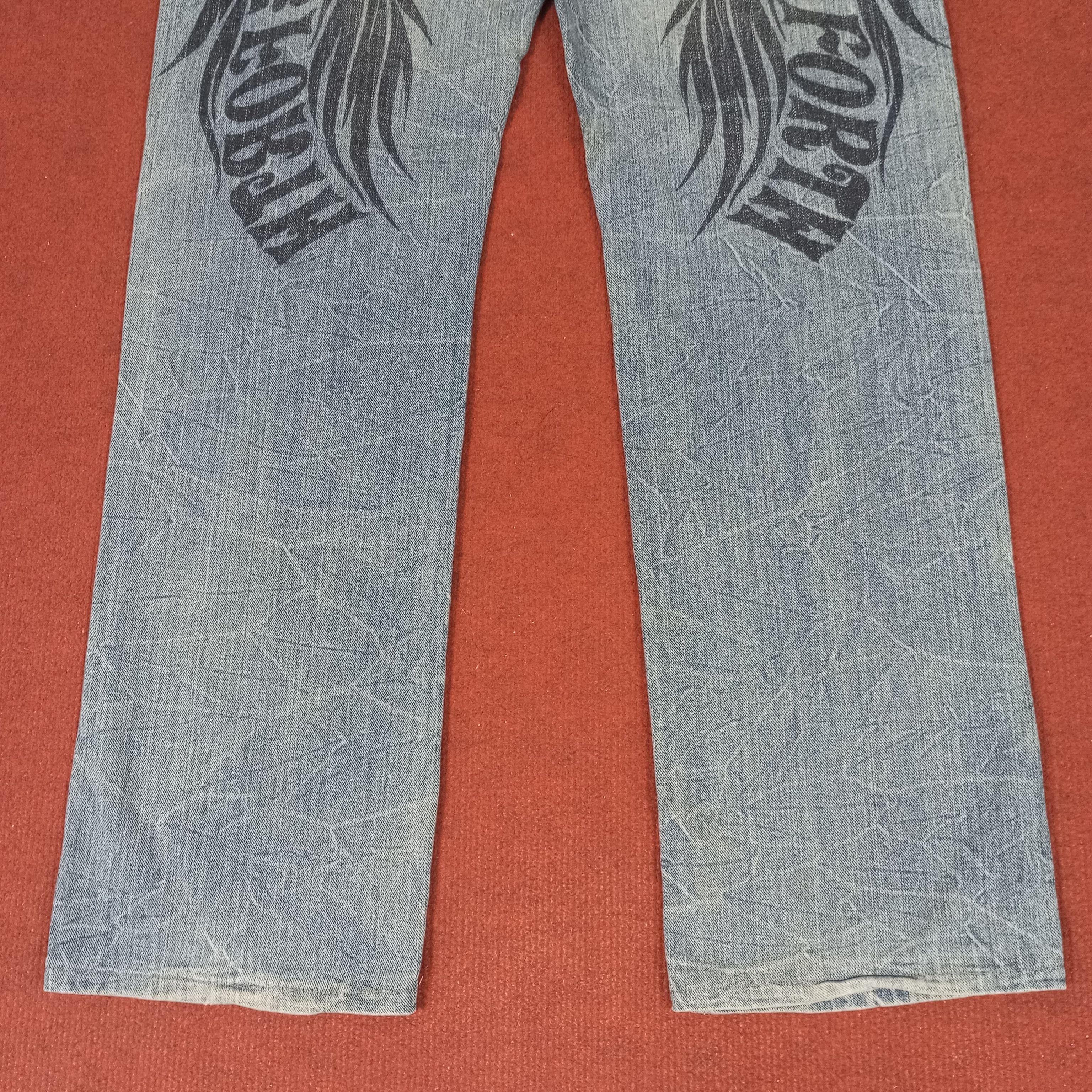 Vintage Back & Forth Streetwear Style Jeans Size US 31 - 3 Thumbnail