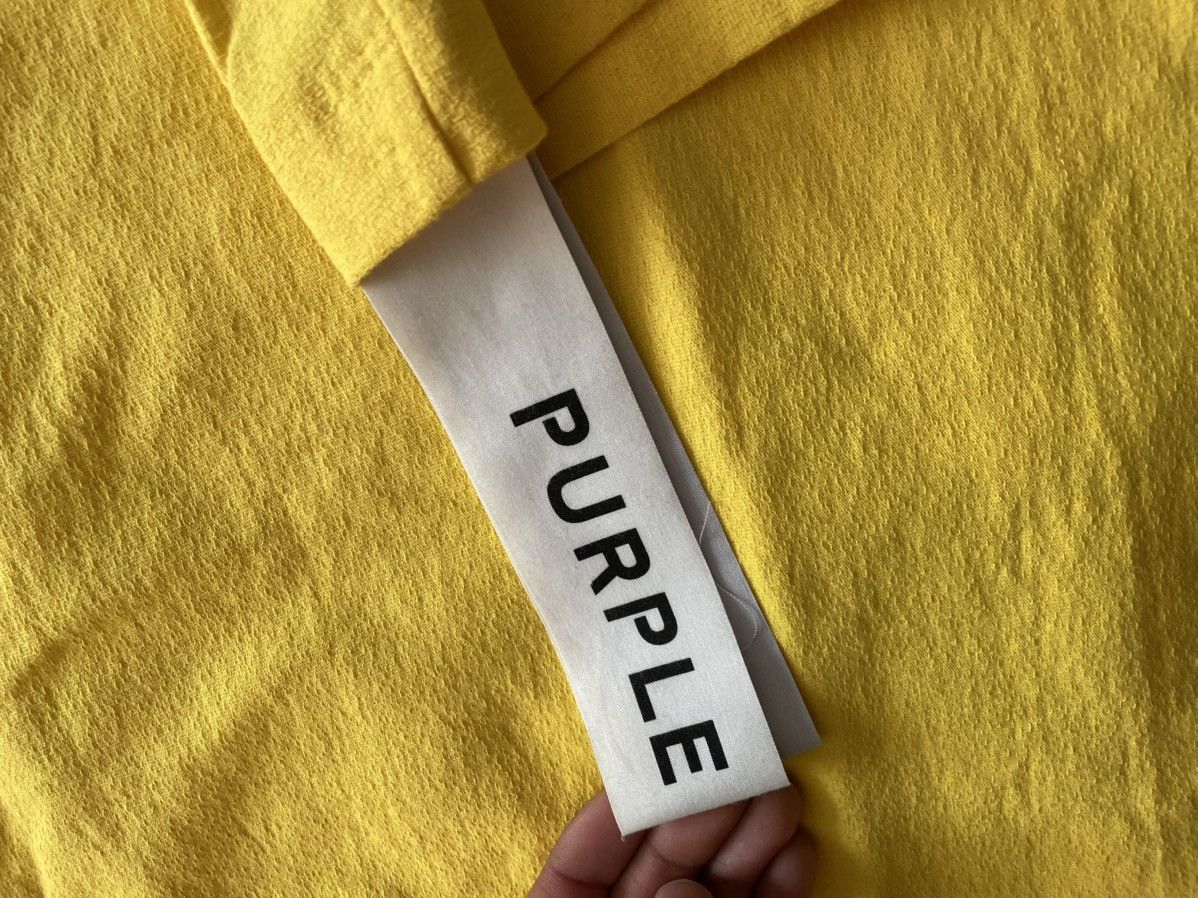 Purple Brand Purple Brand Yellow Connected and Infinitive Tee Size US S / EU 44-46 / 1 - 8 Thumbnail