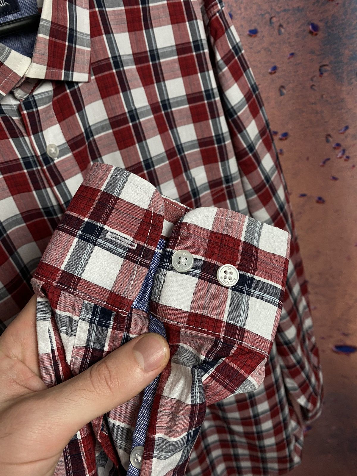 Designer Vintage Paul Smith luxury shirt Size US XL / EU 56 / 4 - 4 Thumbnail