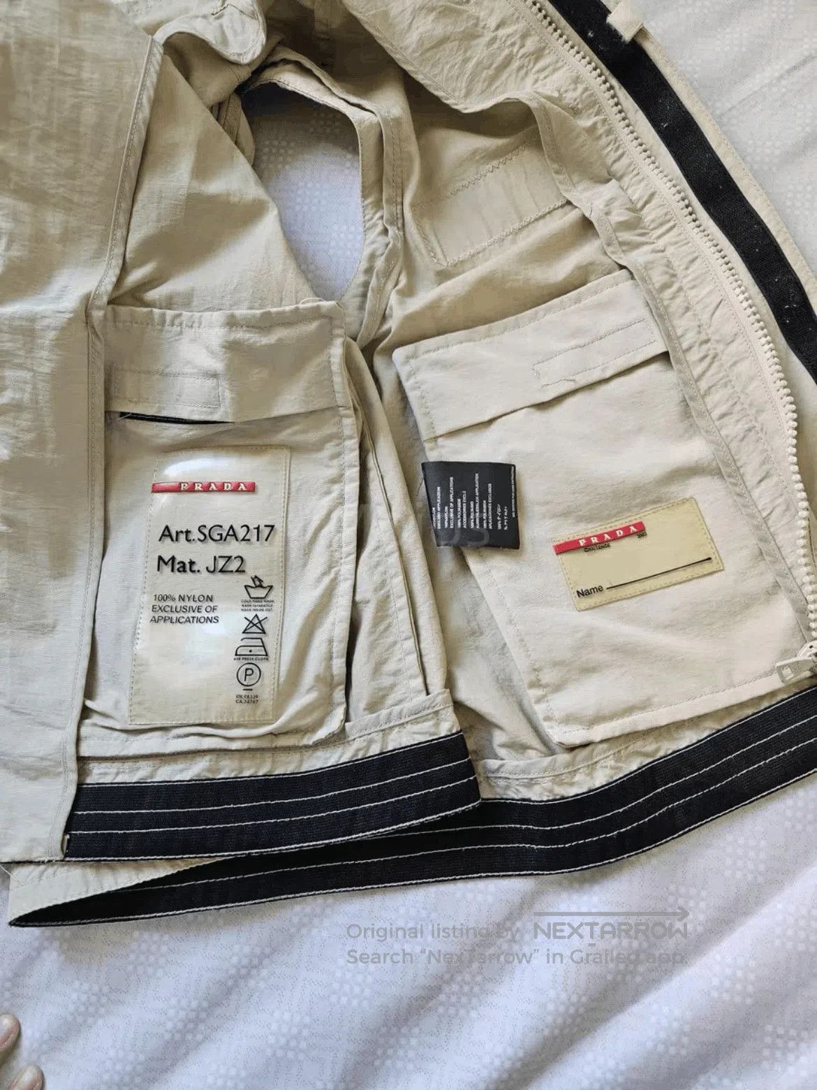 Prada Prada Sports Red Label Luna Rossa 03SS Vest. Size US S / EU 44-46 / 1 - 7 Thumbnail