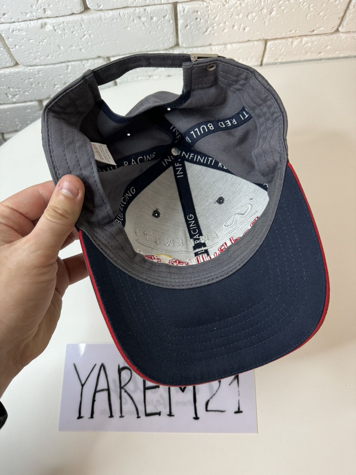Red Bull Infiniti Red Bull racing cap hat Size ONE SIZE - 6 Thumbnail