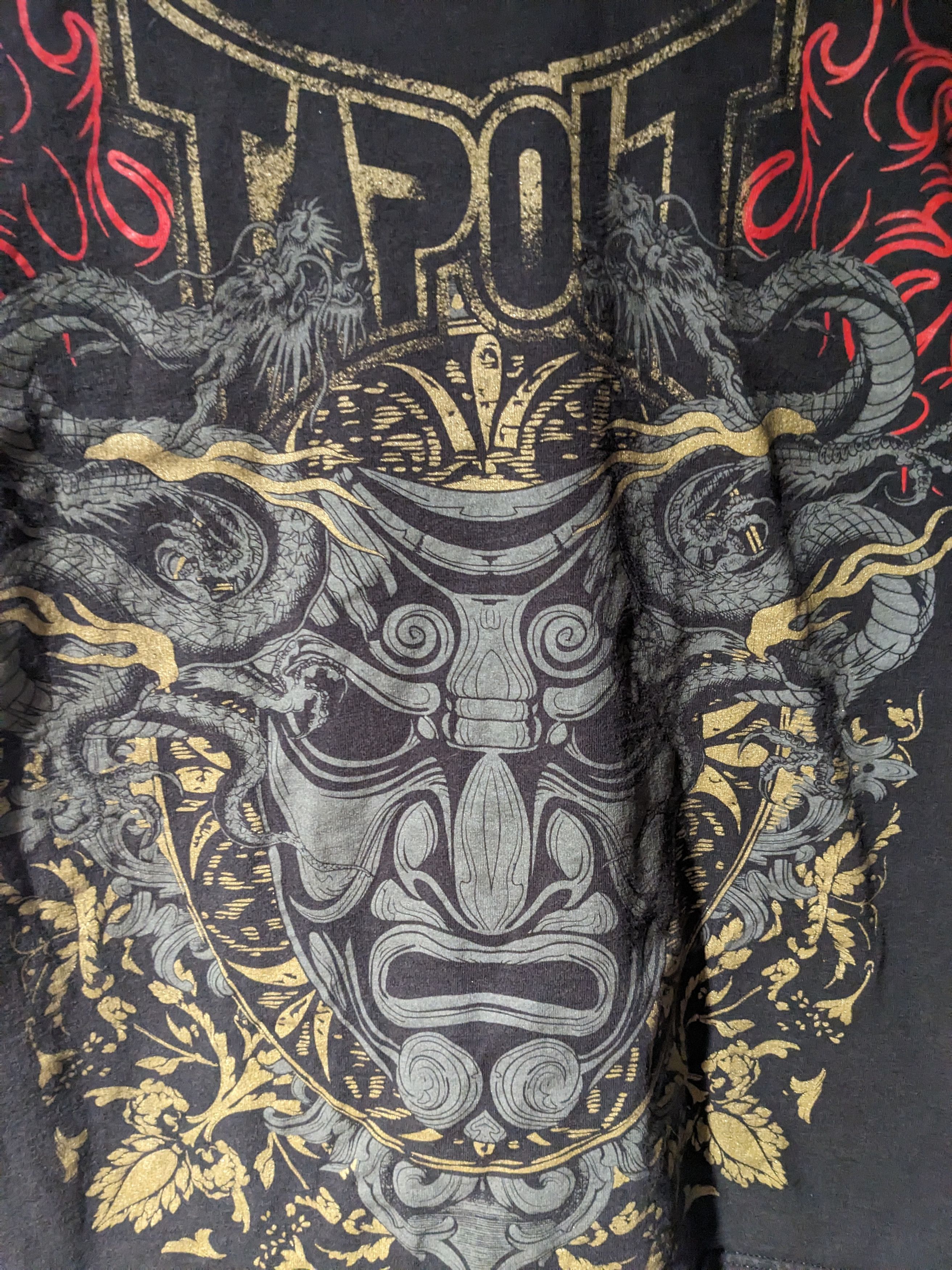 Tapout × Vintage Vintage Y2K TapOut MMA Fighting UFC YOUTH X-Large T-Shirt Size US XL / EU 56 / 4 - 2 Thumbnail