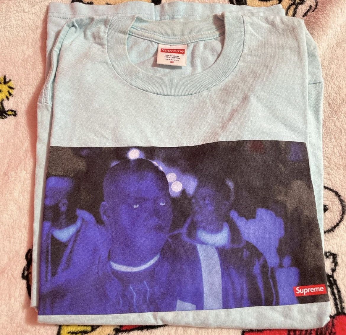 Supreme Supreme America Eats It’s Young Belly Nas tee medium Size US M / EU 48-50 / 2 - 1 Thumbnail