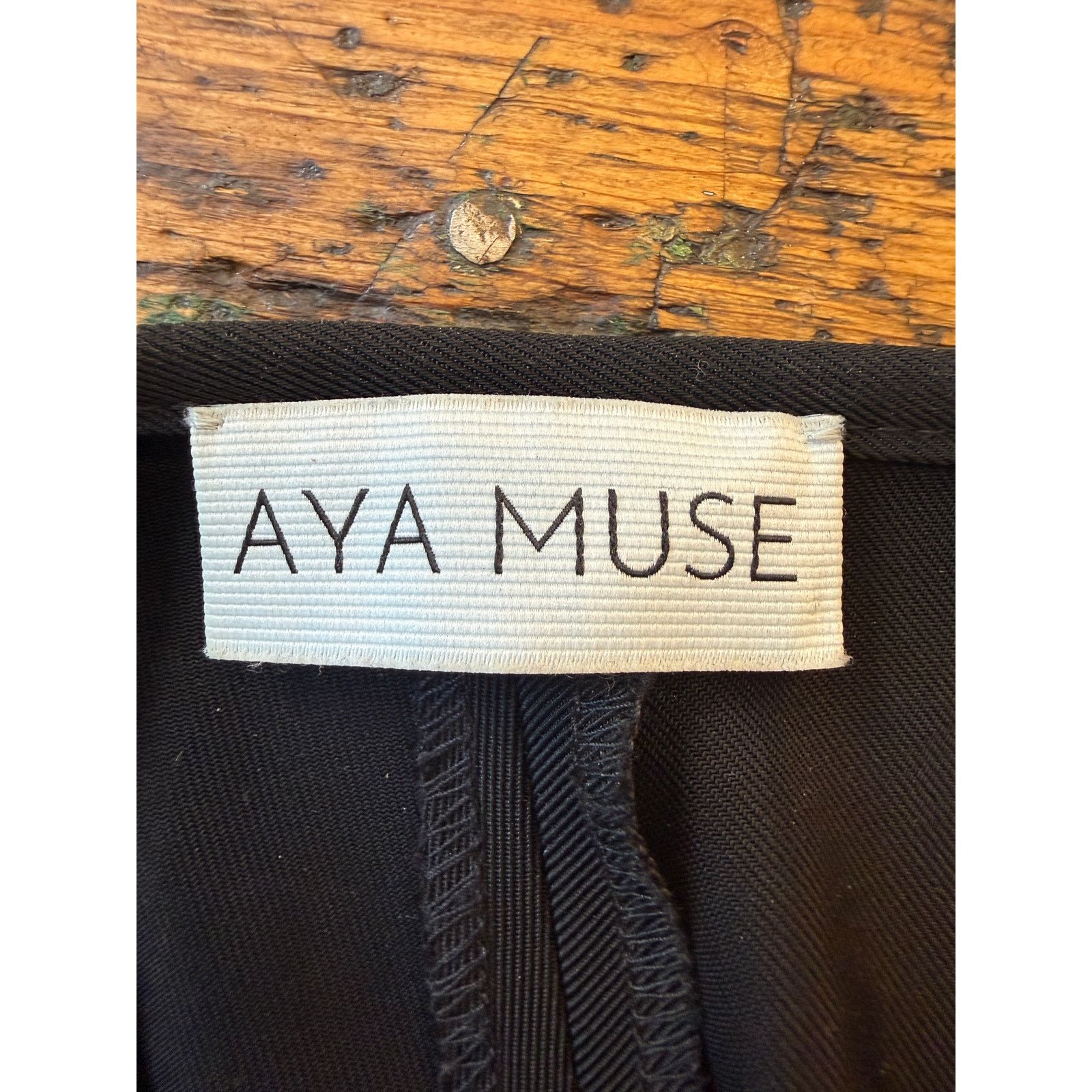 AYA MUSE Aya Muse Black Flare Pants Size 26" / US 2 / IT 38 - 3 Thumbnail