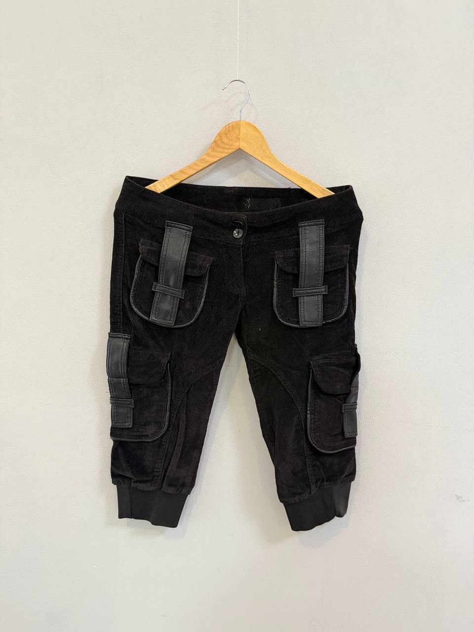 Vintage Vintage cargo 3/4 just cavalli pockets shorts Size 29" - 1 Thumbnail