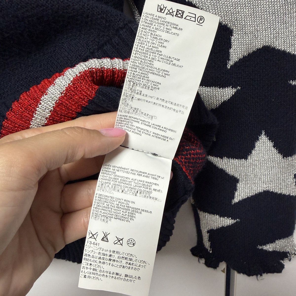 Just Cavalli Just Cavalli women's sweater with stars, vintage rare Size L / US 10 / IT 46 - 10 Thumbnail