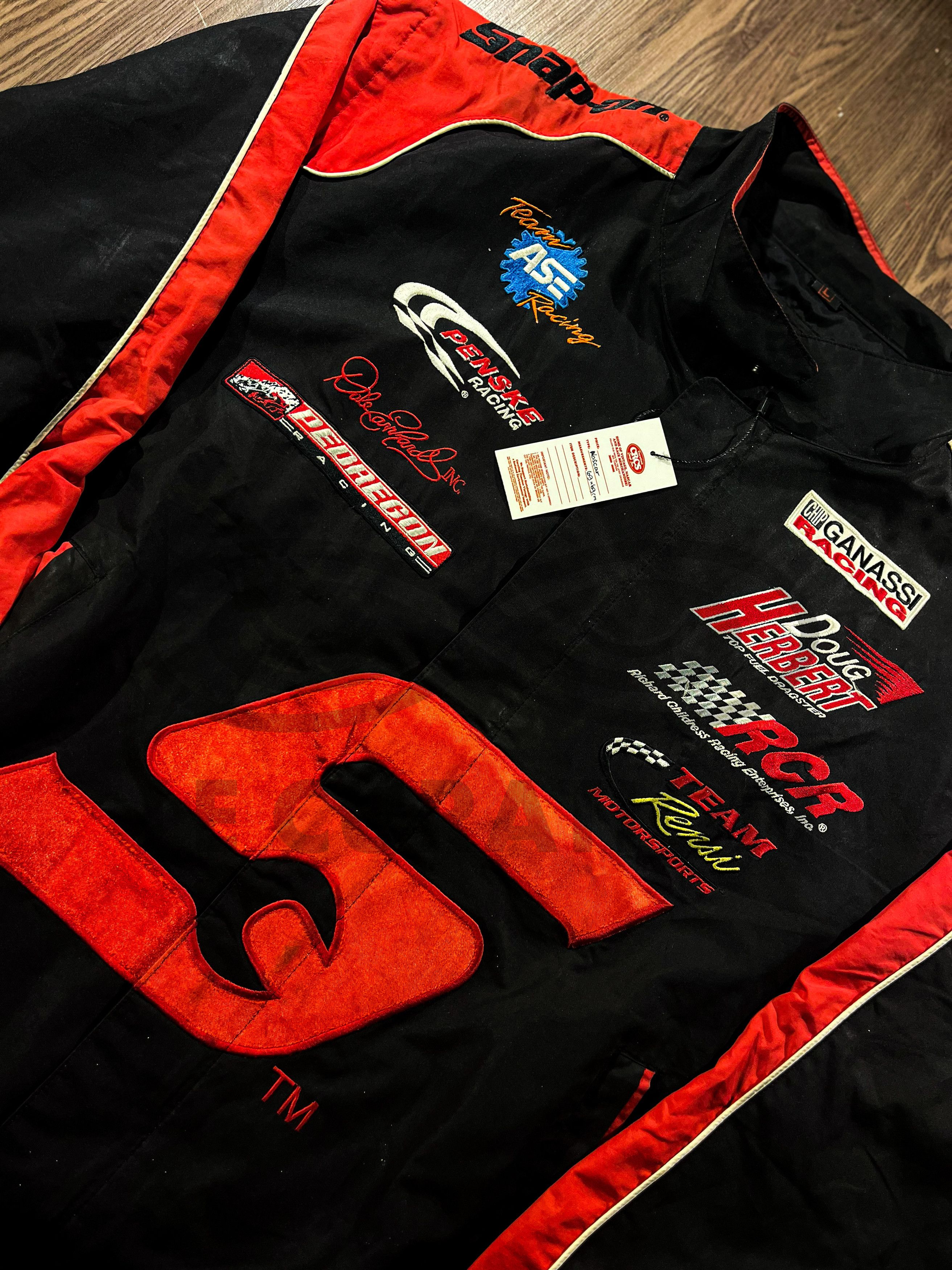 Other Vintage Nascar Snap On #5 Racing Jacket Size US XL / EU 56 / 4 - 2 Thumbnail