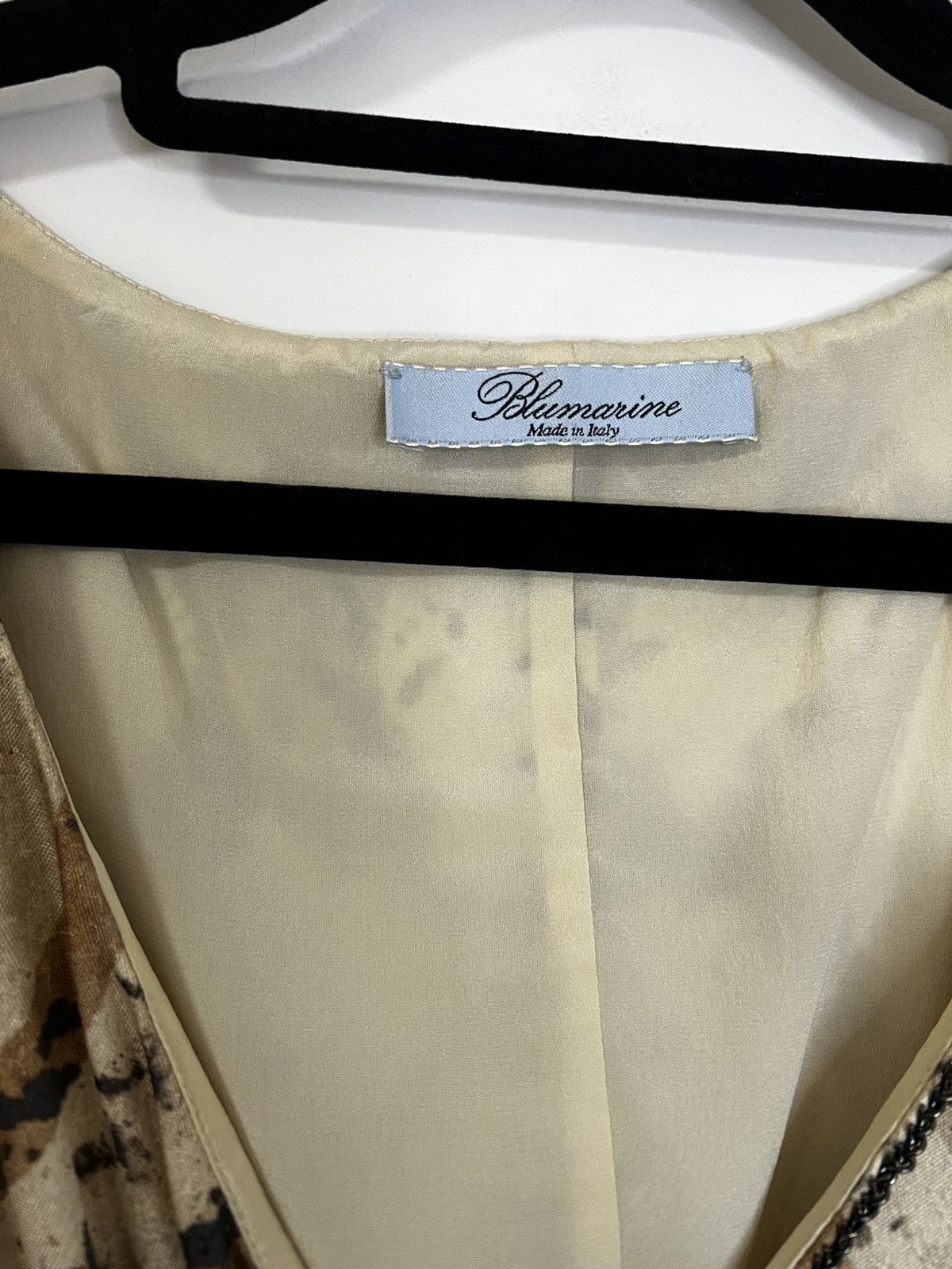 Blumarine Blumarine long sleeve M 100% silk animal print Size M / US 6-8 / IT 42-44 - 4 Thumbnail