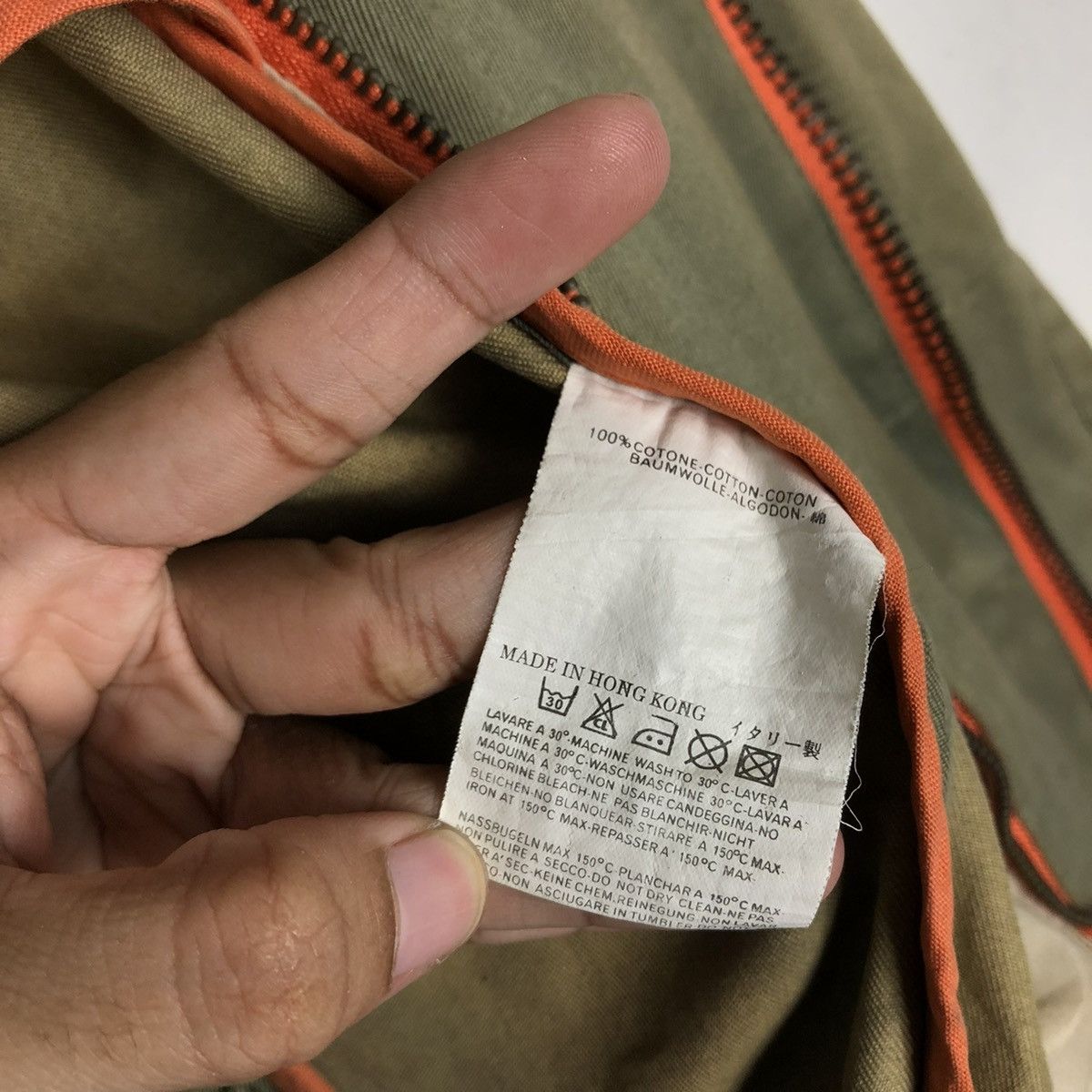 Japanese Brand 🔥VINTAGE CHORE BIKER JACKET DSQUARED2 ACID RUSTY DESIGN Size US S / EU 44-46 / 1 - 22 Thumbnail
