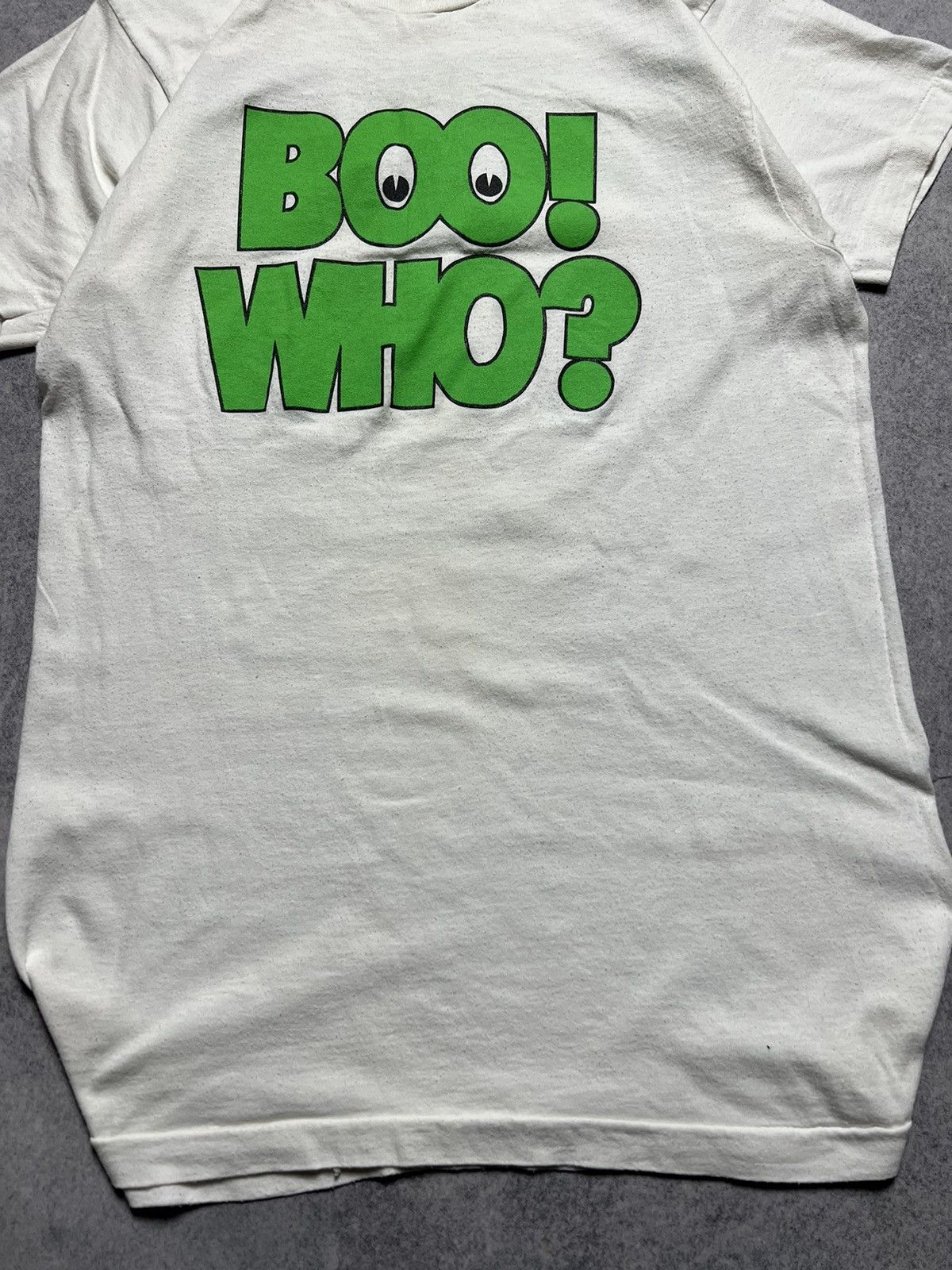 Vintage Vintage BeetleJuice 1988 Boo! Who? Faded Distressed T Shirt Size US M / EU 48-50 / 2 - 4 Thumbnail