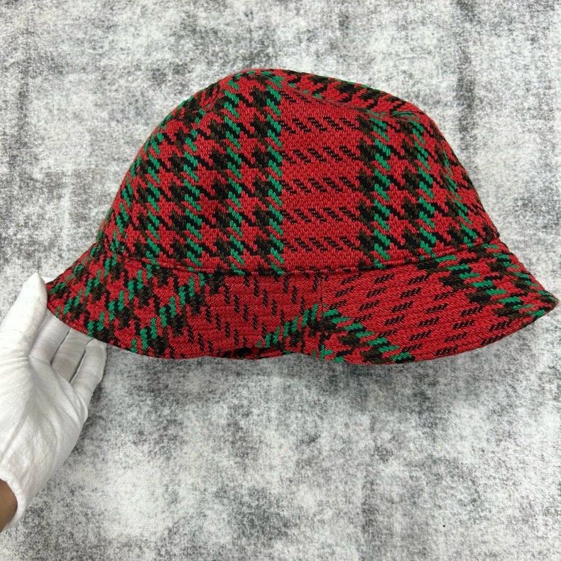 Gucci Gucci Wool knitting double G New Year's color-matched chec Size ONE SIZE - 3 Thumbnail