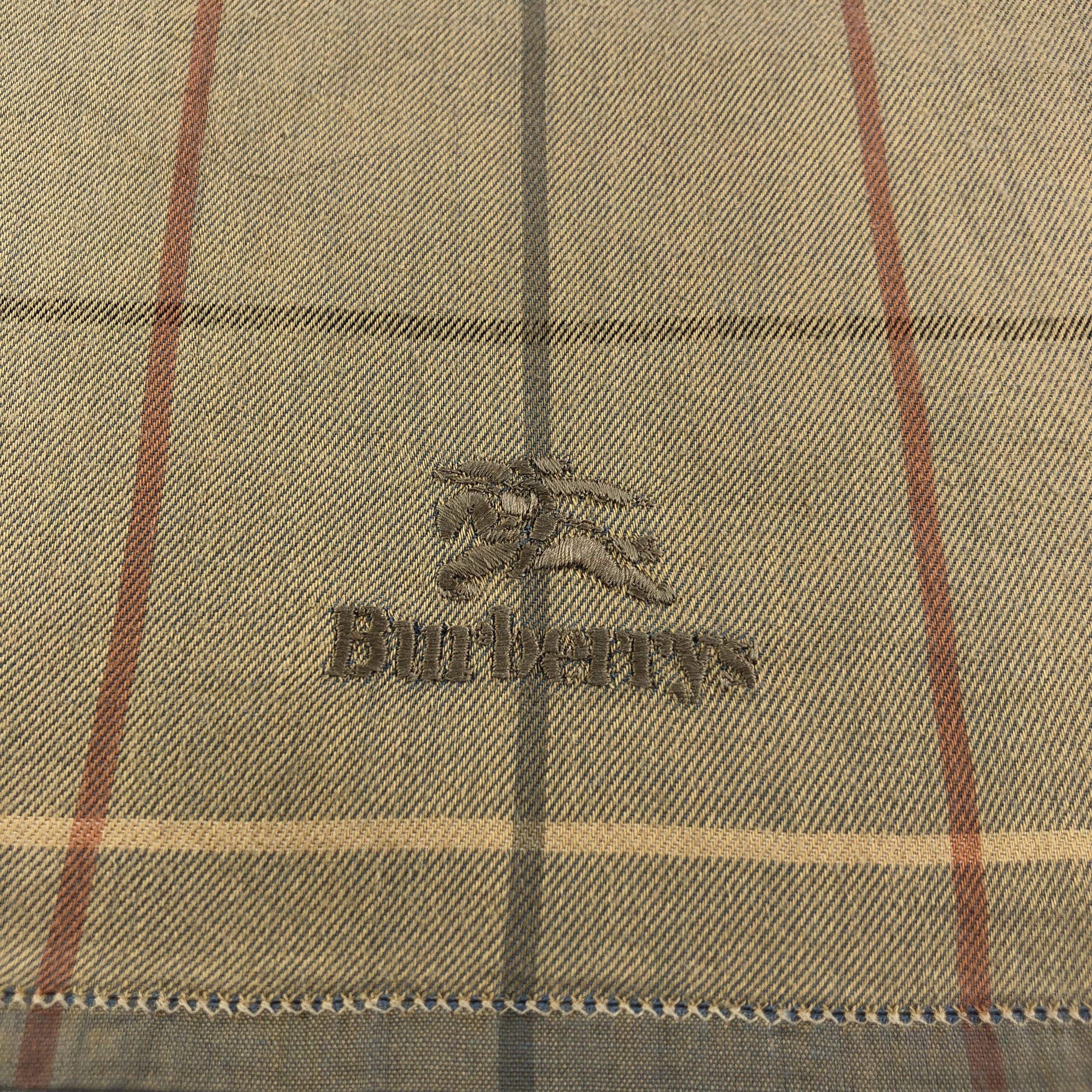 Burberry Burberrys Handkerchief Neckerchief Bandana H1858 Size ONE SIZE - 4 Thumbnail
