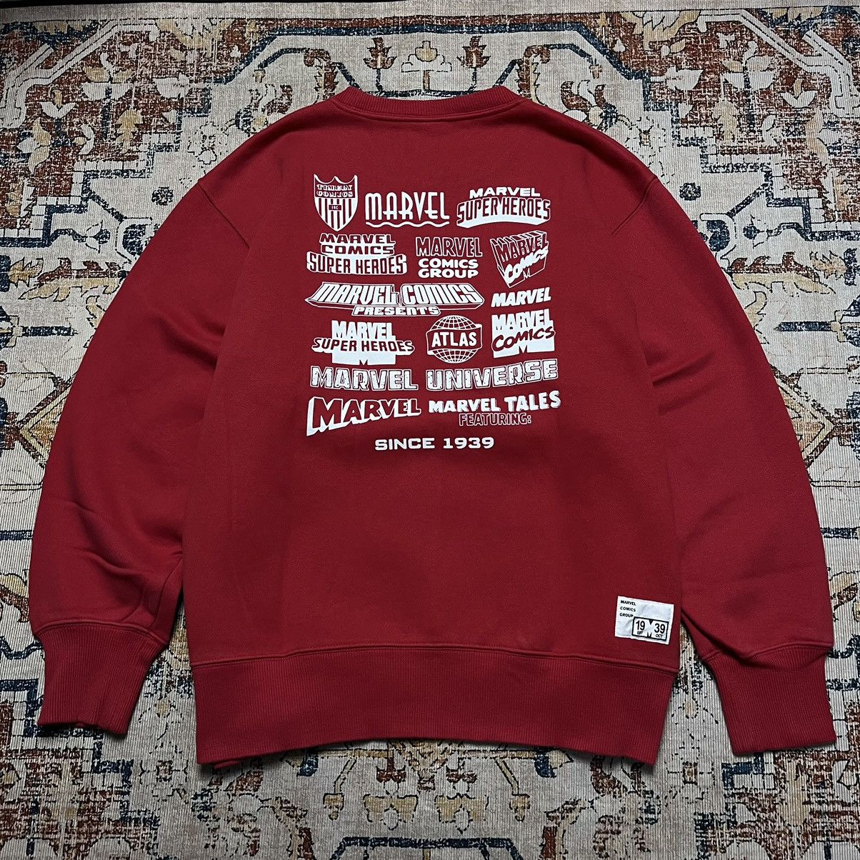 GU × Marvel Comics Sweatshirt GU x Marvel Anniversary 80 years Size US M / EU 48-50 / 2 - 1 Thumbnail