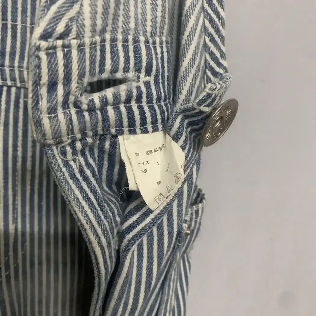 Hysteric Glamour JAPANESE VINTAGE 32x31 TROUSERS HICKORY STRIPED OVERALLS Size US 32 / EU 48 - 13 Thumbnail