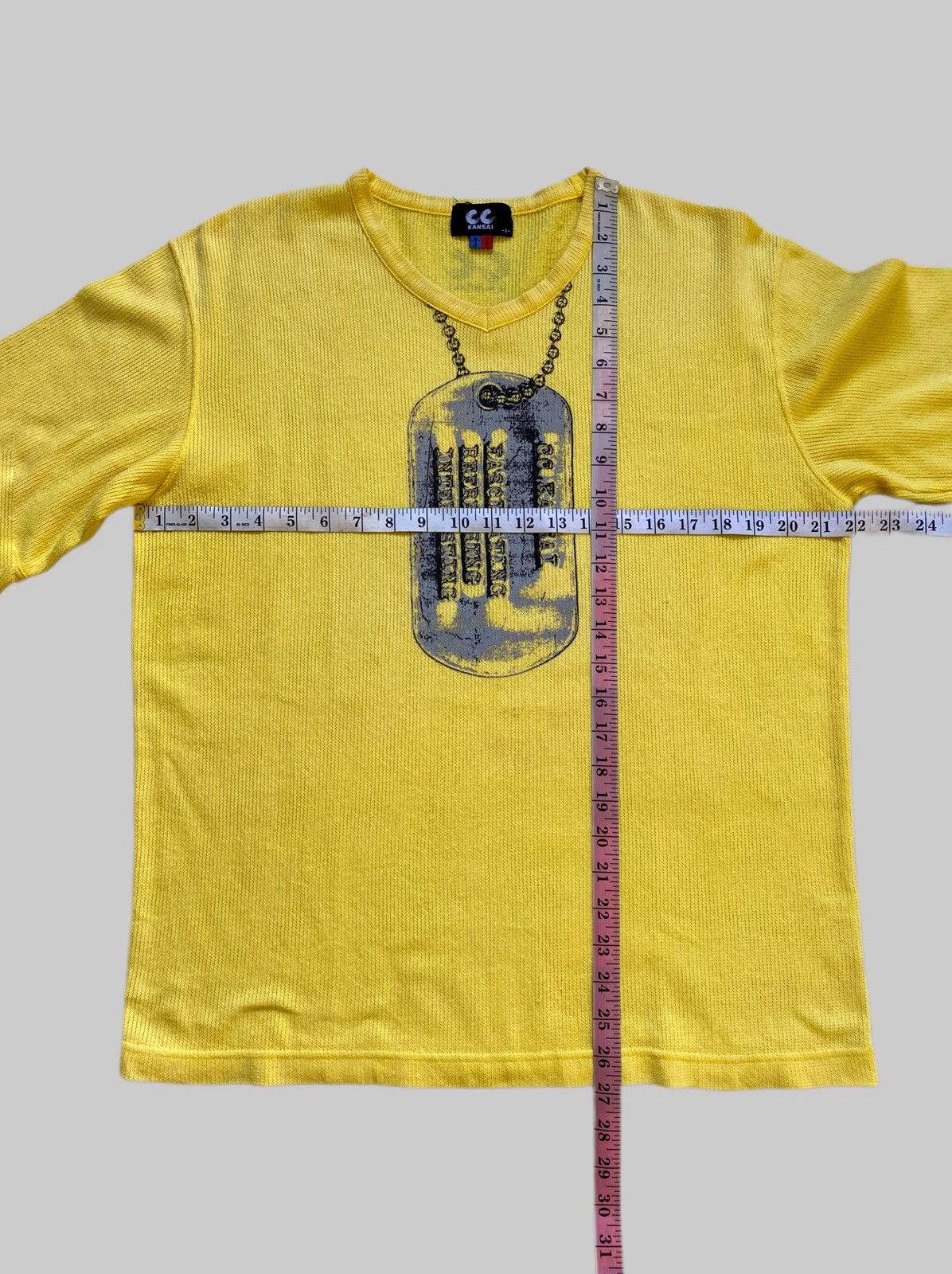 Kansai Yamamoto Vintage Kansai Yamamoto ( Kansai Man + CC ) Tshirt Size US L / EU 52-54 / 3 - 5 Thumbnail
