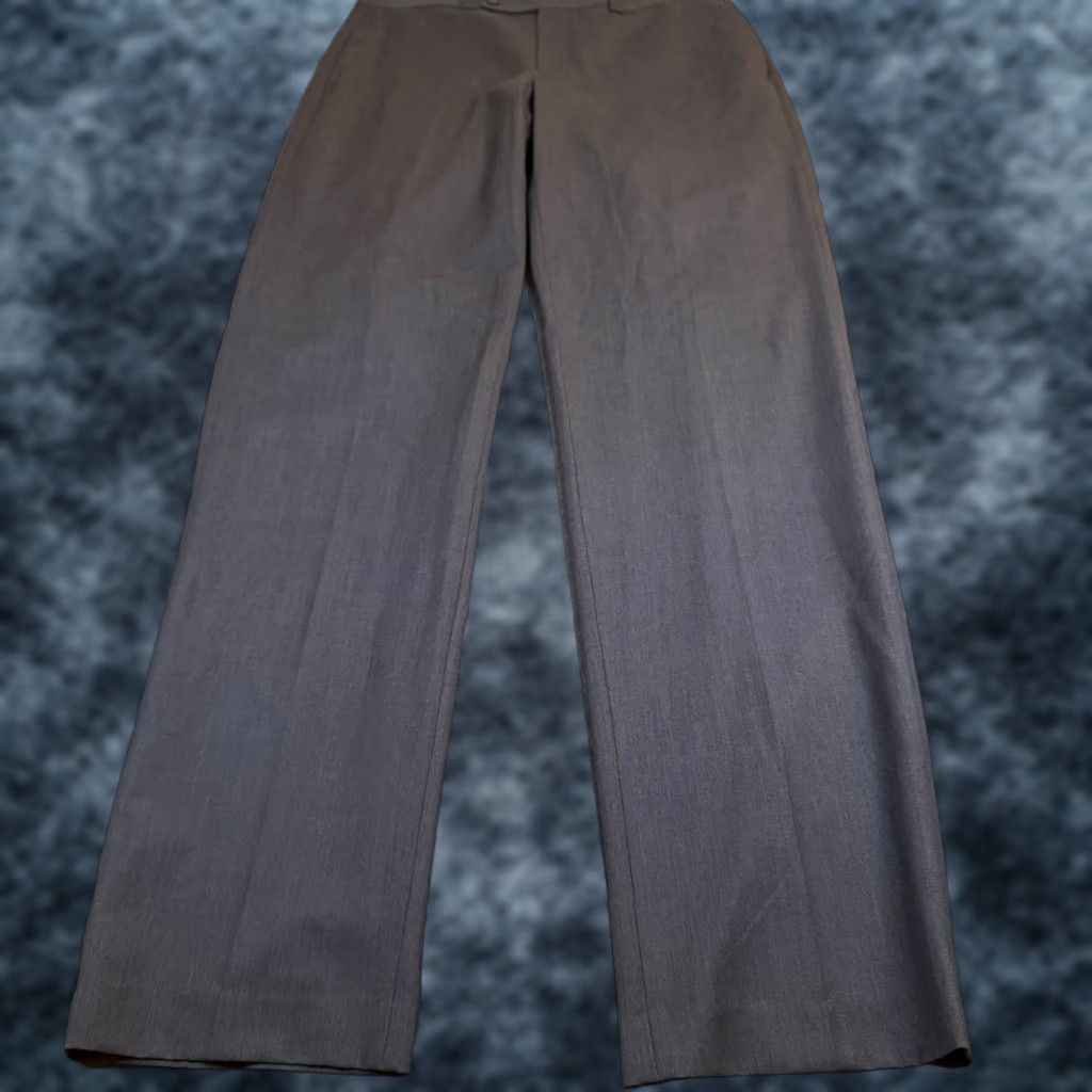Calvin Klein Calvin Klein Dress Pants Charcoal Gray Mens Size 32 W x 34 L Flat Front Classic Fit Workwear Trousers Pants Size US 32 / EU 48 - 1 Thumbnail