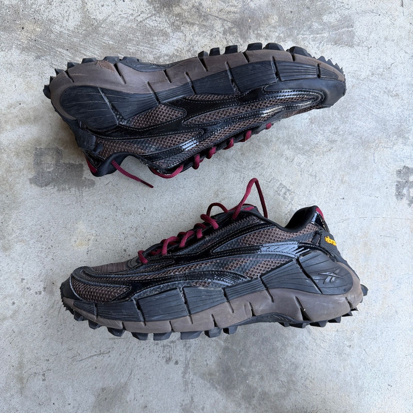 Reebok Reebok x A$AP Nast Zig Kinetica 2.5 Dark Brown FZ5855 Sz 9 Size US 9 / EU 42 - 3 Thumbnail