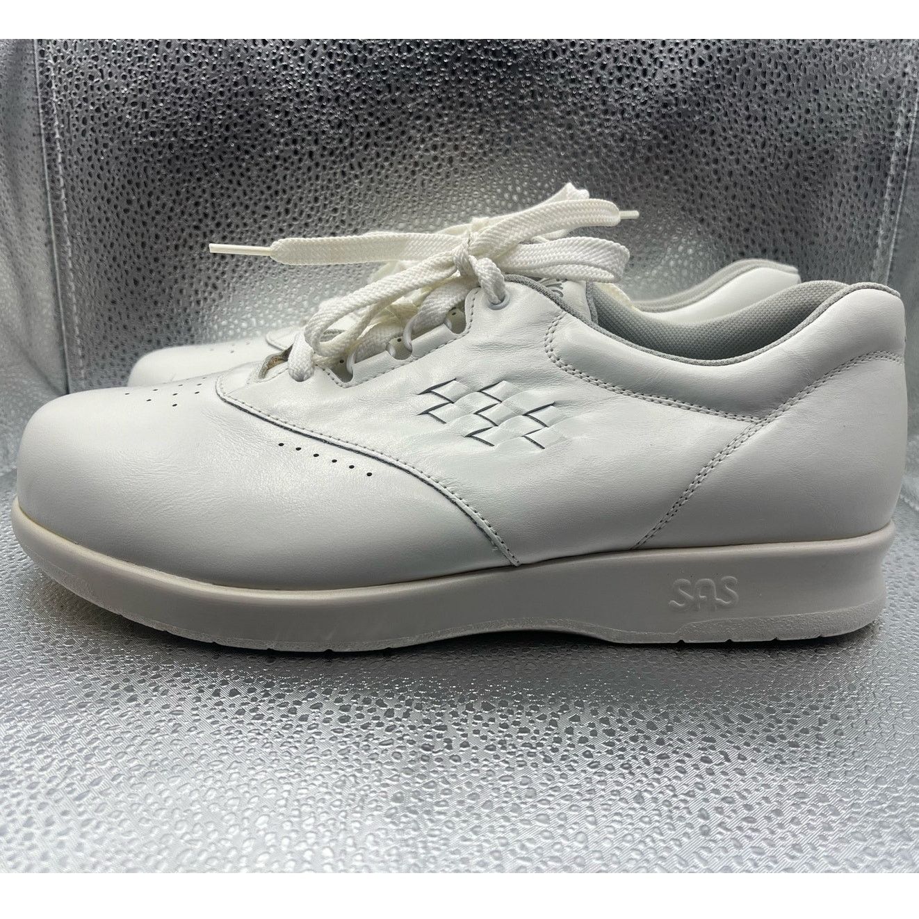 SAS SAS Womens Shoes Sneaker "Free Time" White/White Size 9 Size US 9 / IT 39 - 1 Thumbnail