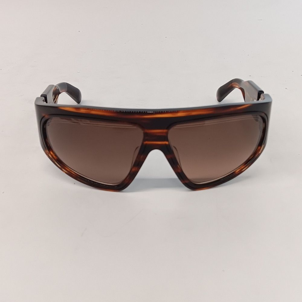Balmain Balmain Unisex B-Escape Geometric Sunglasses - Brown/Gold Size ONE SIZE - 4 Thumbnail