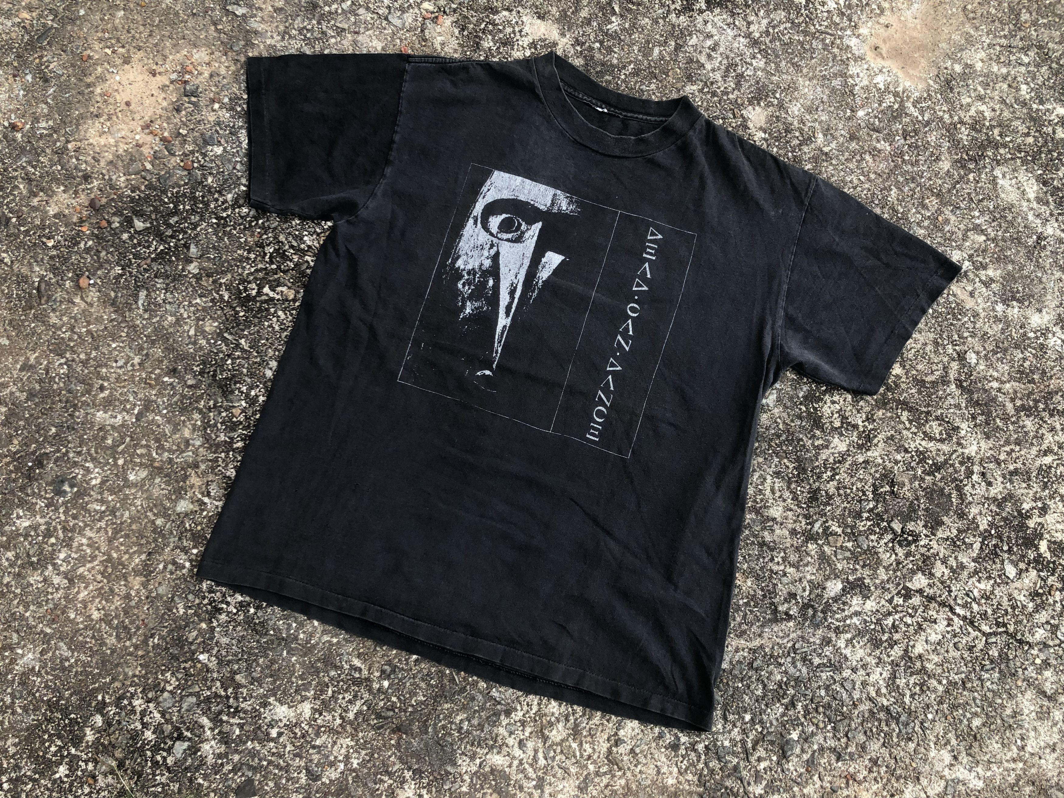 Vintage 🔥Vintage 90s DEAD CAN DANCE Industrial Gothic Band T-Shirt Size US L / EU 52-54 / 3 - 1 Thumbnail