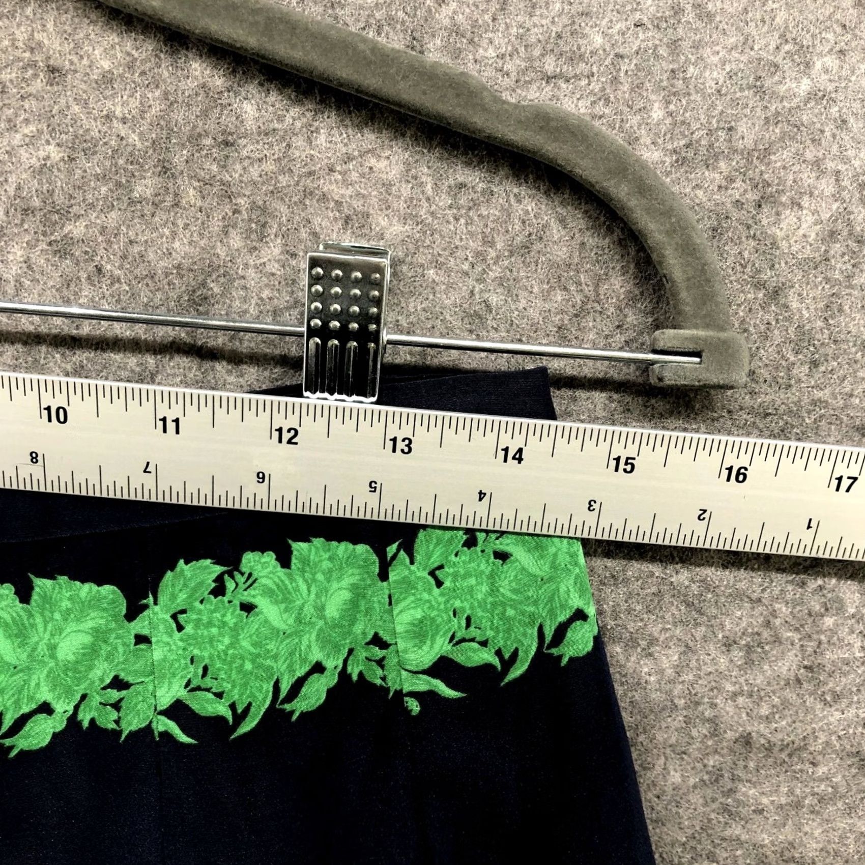 J.Crew J. Crew Silk Mini Skirt Size 2 Pleated Blue Green Stripe Floral Womens Skirt Short Lightweight Lined Zip Spring Summer Milky Way Size 26" / US 2 / IT 38 - 4 Thumbnail