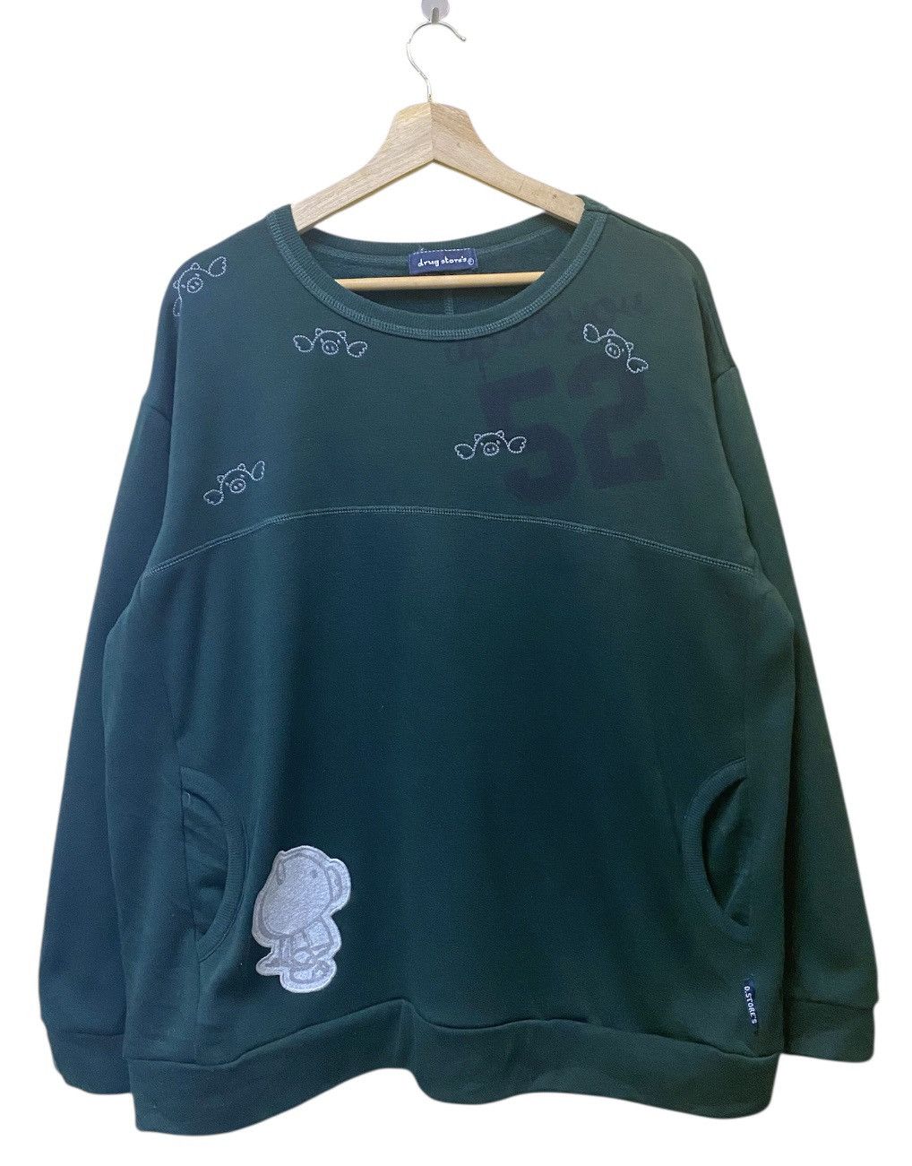 The Unbranded Brand Drug Store Sweatshirt Crewneck Size L / US 10 / IT 46 - 1 Thumbnail