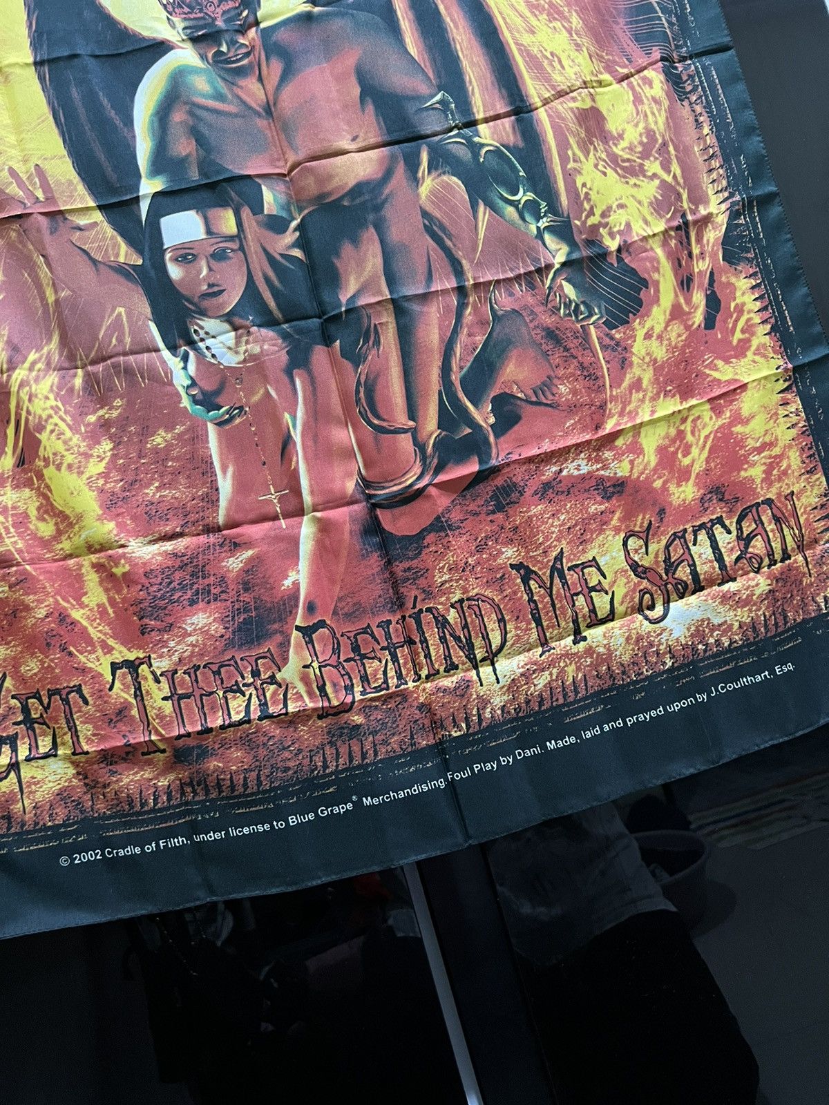 Band Tees Vintage Cradle Of Filth Poster Flag Size ONE SIZE - 4 Thumbnail