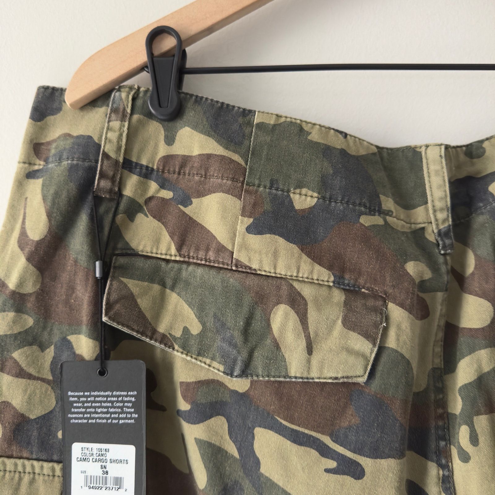 True Religion True Religion Camo Cargo Shorts Camouflage Pockets Zip Y2K Size US 38 / EU 54 - 7 Thumbnail