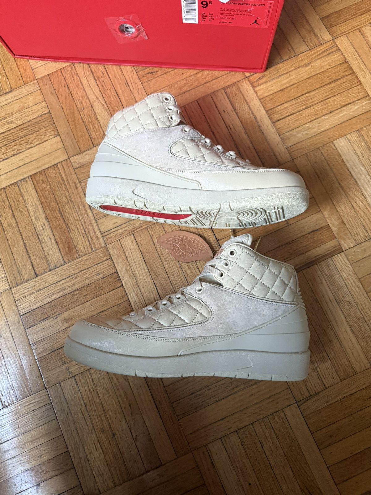 Just Don × Nike 2016 Nike Air Jordan 2 Just Don Beach DS Brand New with Box Size US 9.5 / EU 42-43 - 9 Thumbnail