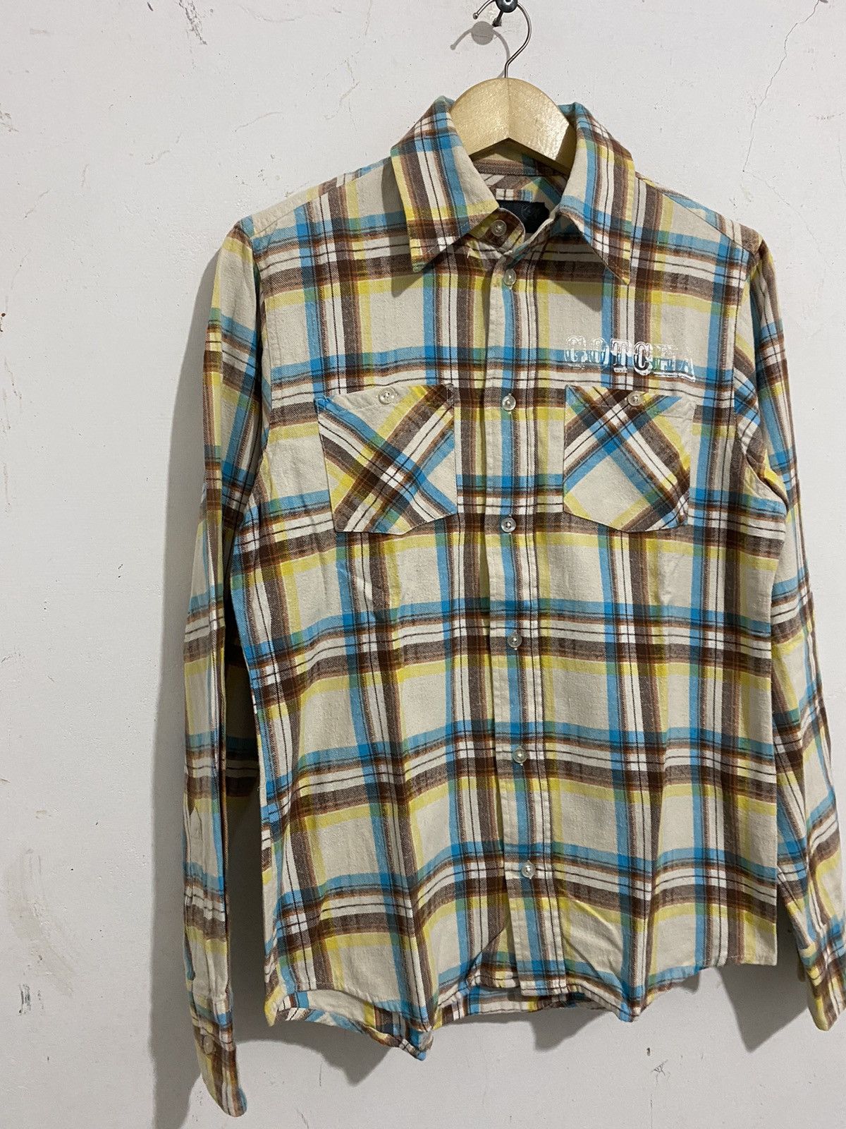 If Six Was Nine Japanese Gotcha Poem Flannel Shirt Lgb Style AA0156 Size US S / EU 44-46 / 1 - 5 Thumbnail