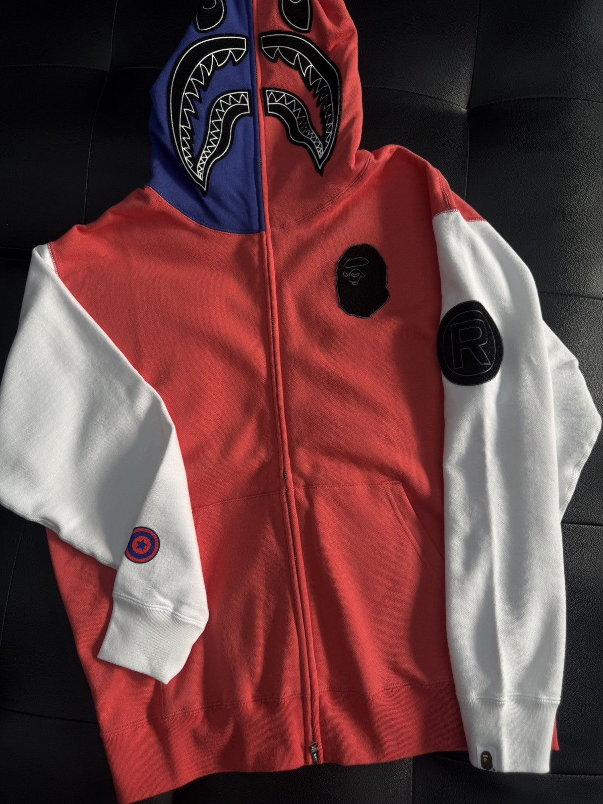 Bape Bape Multicolor Japan Exlusive Patch Hoodie Size L NEW Size US L / EU 52-54 / 3 - 3 Thumbnail