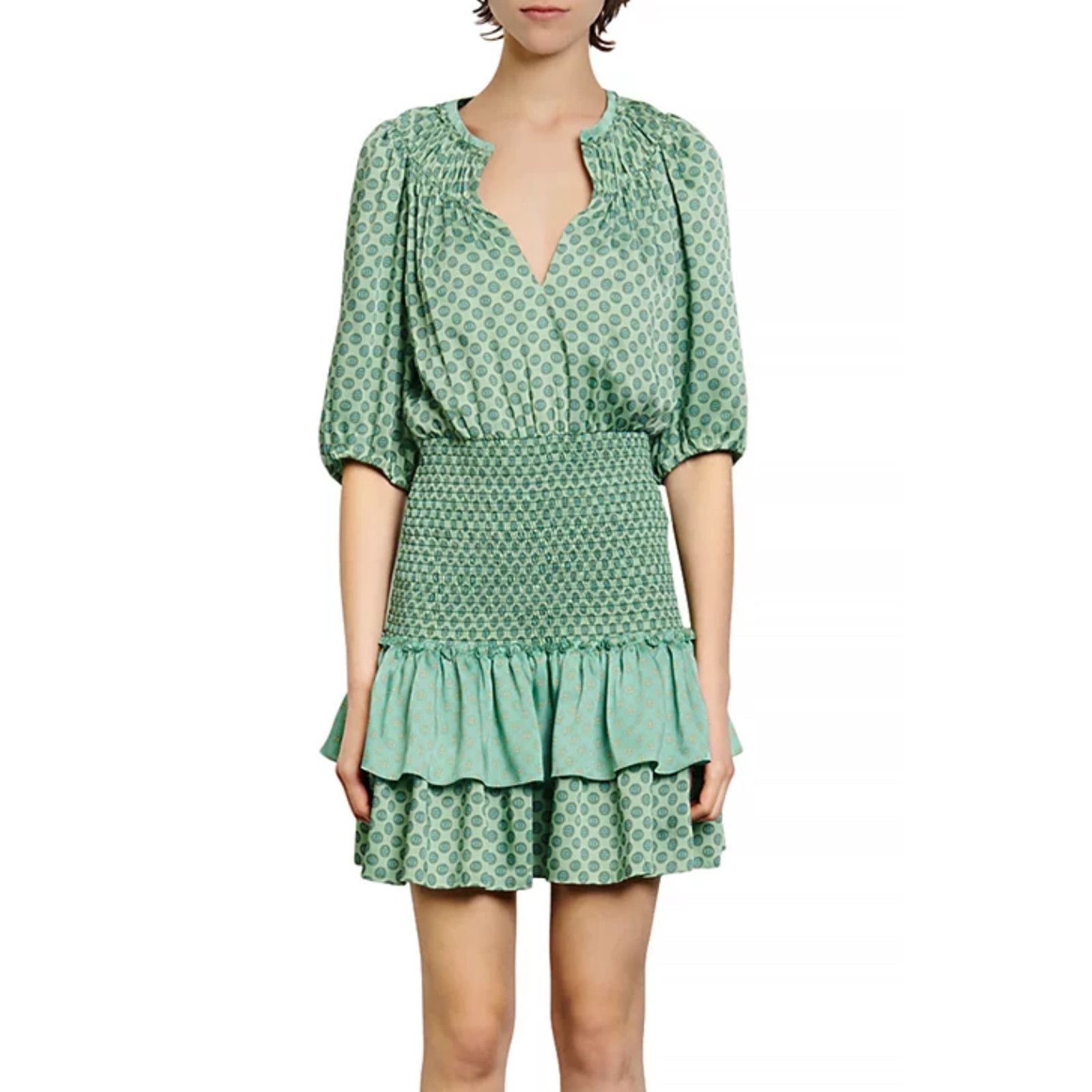 slim fit dress slacks Women's Portia Green Multi Plaid Tweed Shift Dress | Size: Xs main image 1