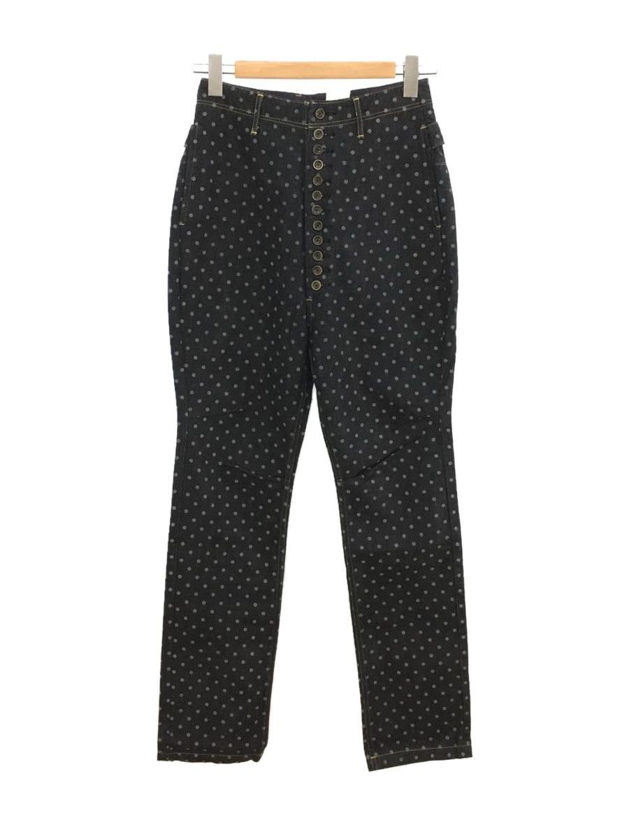 image of Kapital Denim Sarouel Pants Cotton Dots Button Ply Navy, Men's (Size 27)